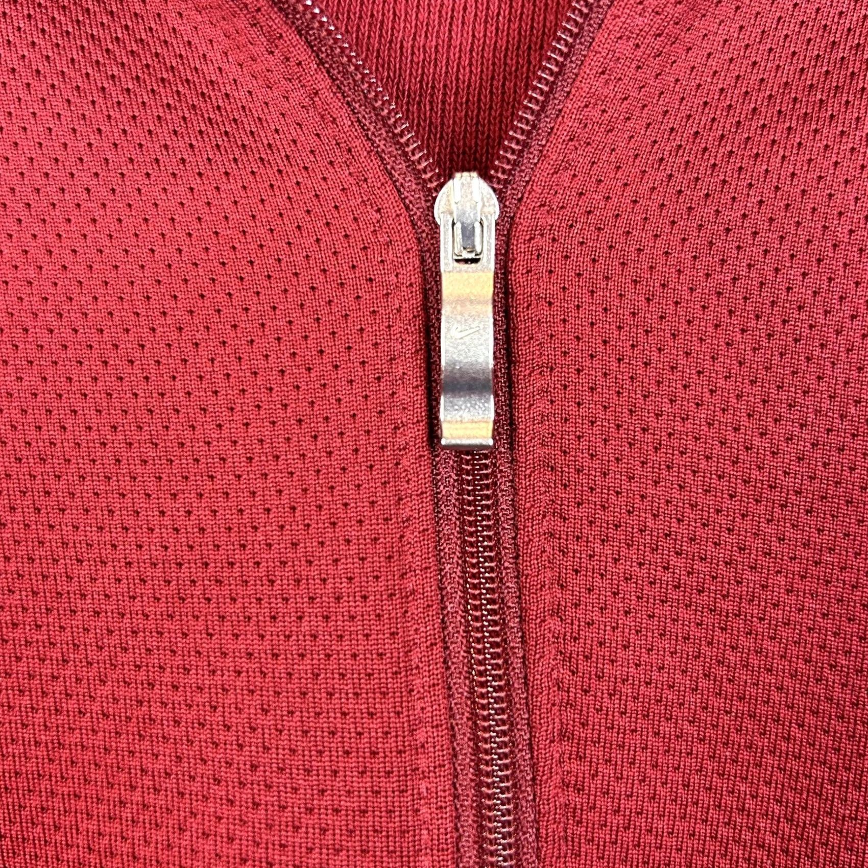 Nike Nike Golf Sweatshirt Mens XL Burgundy Quarter Zip Up Pullover Embroidered UPS Size US XL / EU 56 / 4 - 6 Thumbnail