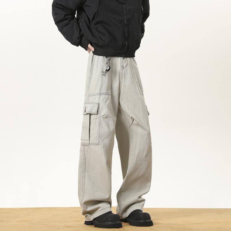 Japanese Brand × Jean Retro loose high street pocket jeans Size US 32 / EU 48 - 1 Thumbnail