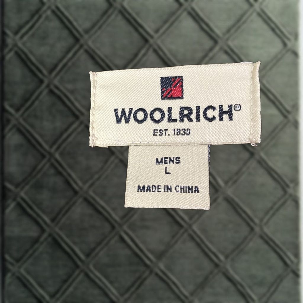 VINTAGE Woolrich Nutmeg Mens Fisherman Cable-Knit Chunky Sweater L 25x29 Knit Pullover Crew Neck Long Sleeve Brown 90s Classic Preppy Mens