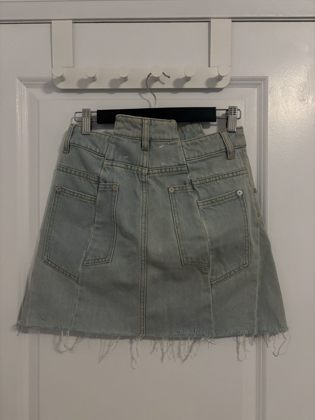 Maison Margiela Maison Margiela Light Blue Denim Skirt Size 27" / US 4 / IT 40 - 2 Thumbnail