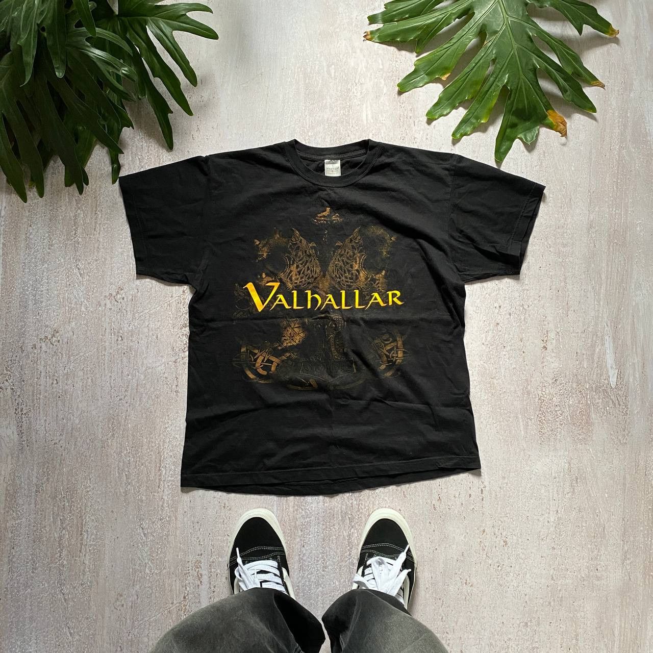 Band Tees × Vintage VINTAGE Y2K RARE VALHALLAR MYTHICAL AMAZING T SHIRT Size US L / EU 52-54 / 3 - 1 Thumbnail