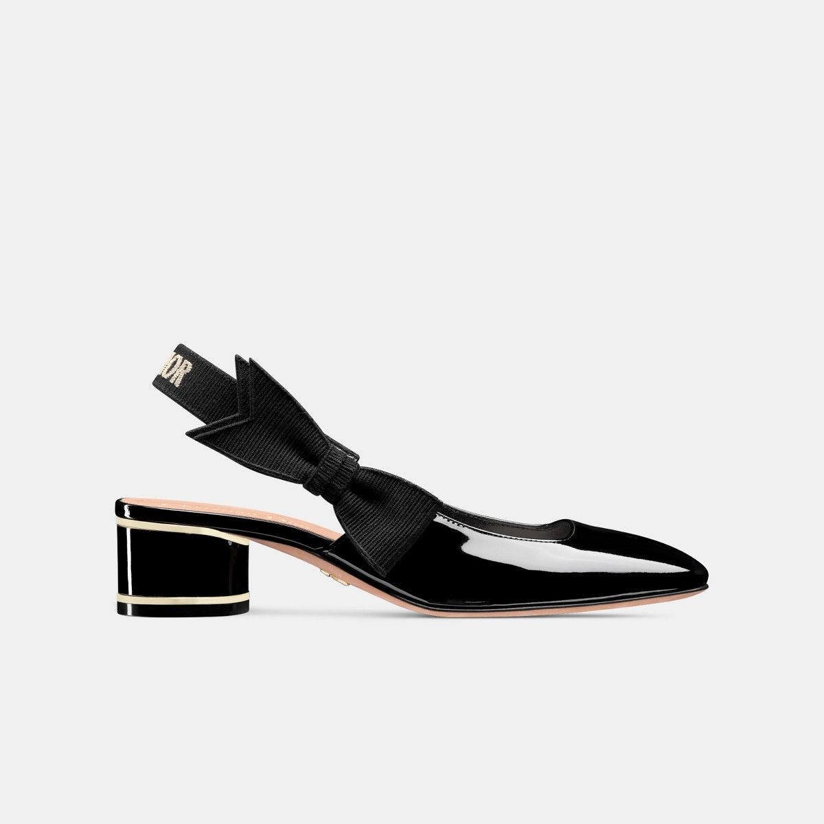 Dior o1bcso1str0226 Miss Dior Slingback Pump in Black Size US 10 / IT 40 - 1 Thumbnail