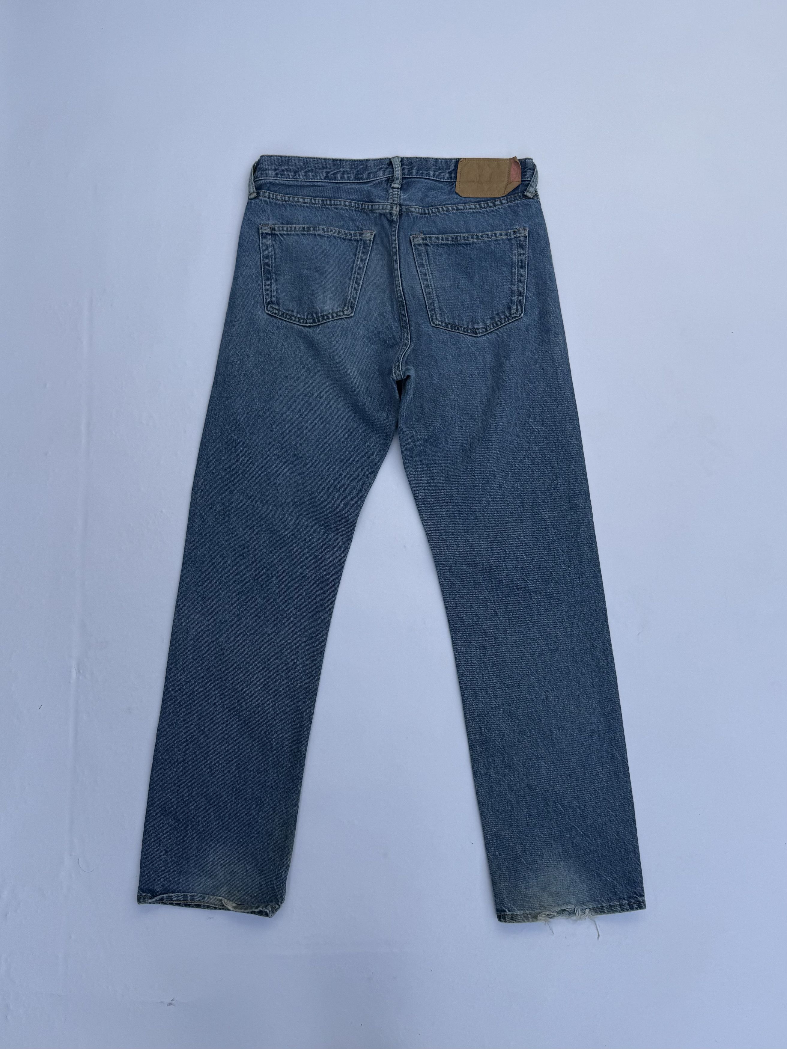 Acne Studios Acne Studios 1996 Regular Fit Jeans in Dark Blue Trash Size US 31 - 2 Thumbnail