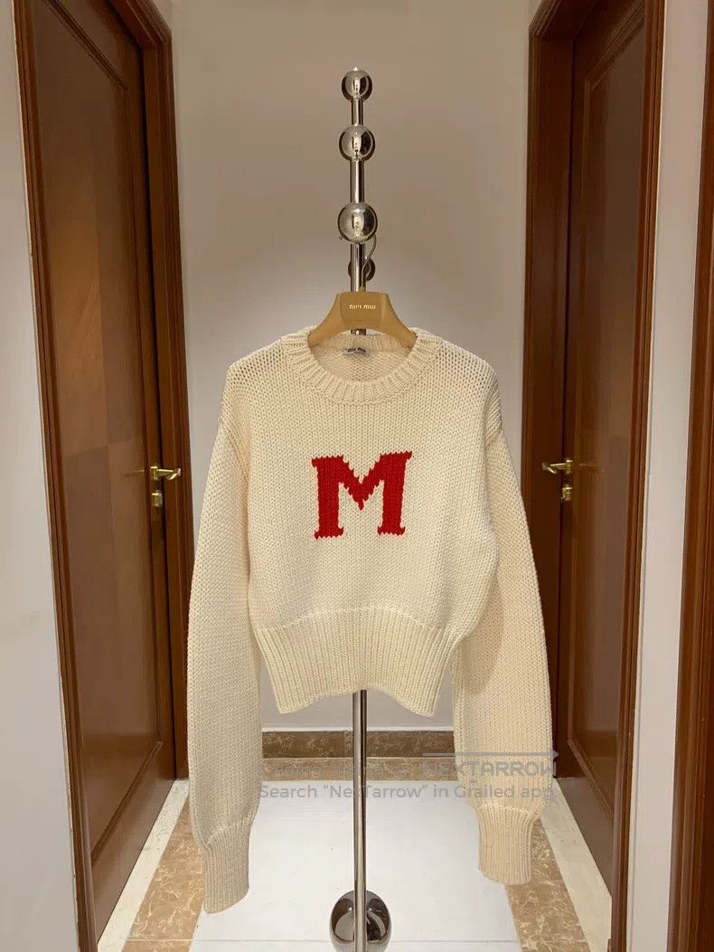 Miu Miu Miu Miu 38 Knitted sweater Size M / US 6-8 / IT 42-44 - 1 Thumbnail