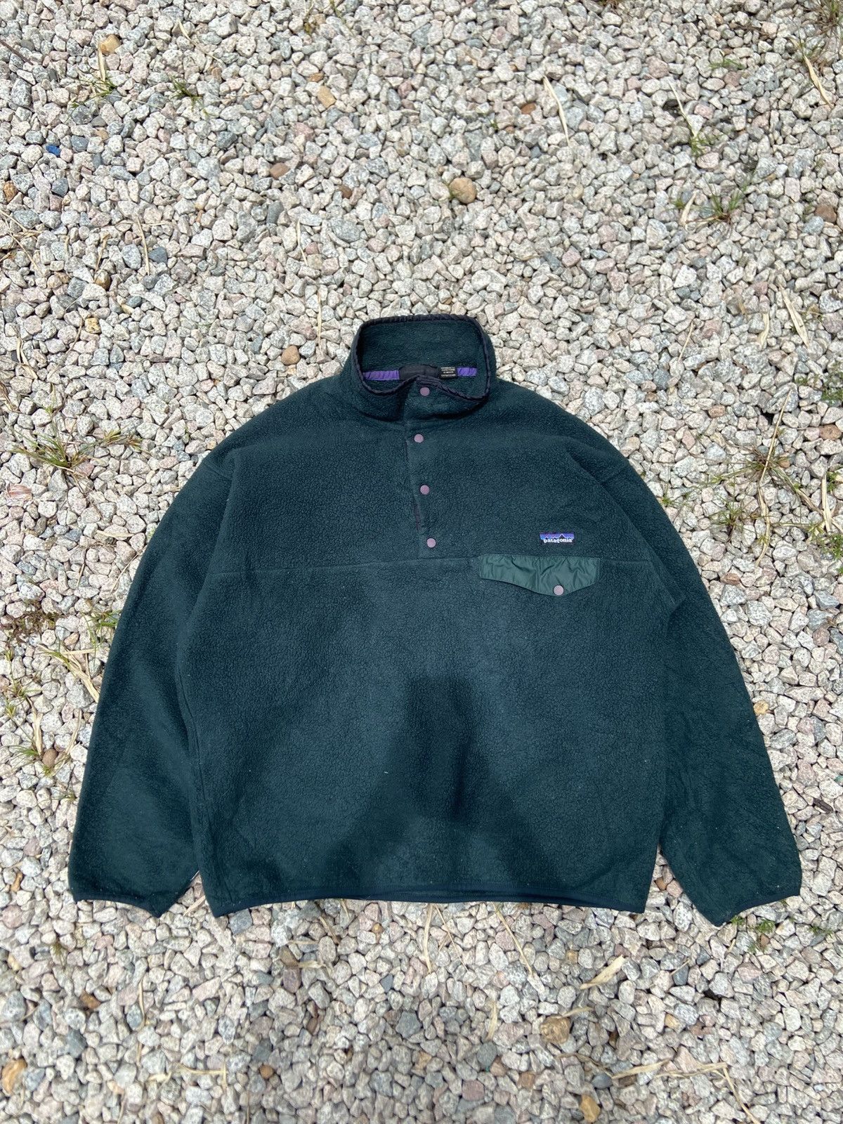 Patagonia × Streetwear × Vintage Patagonia 90s Zen Turtle Snap-T