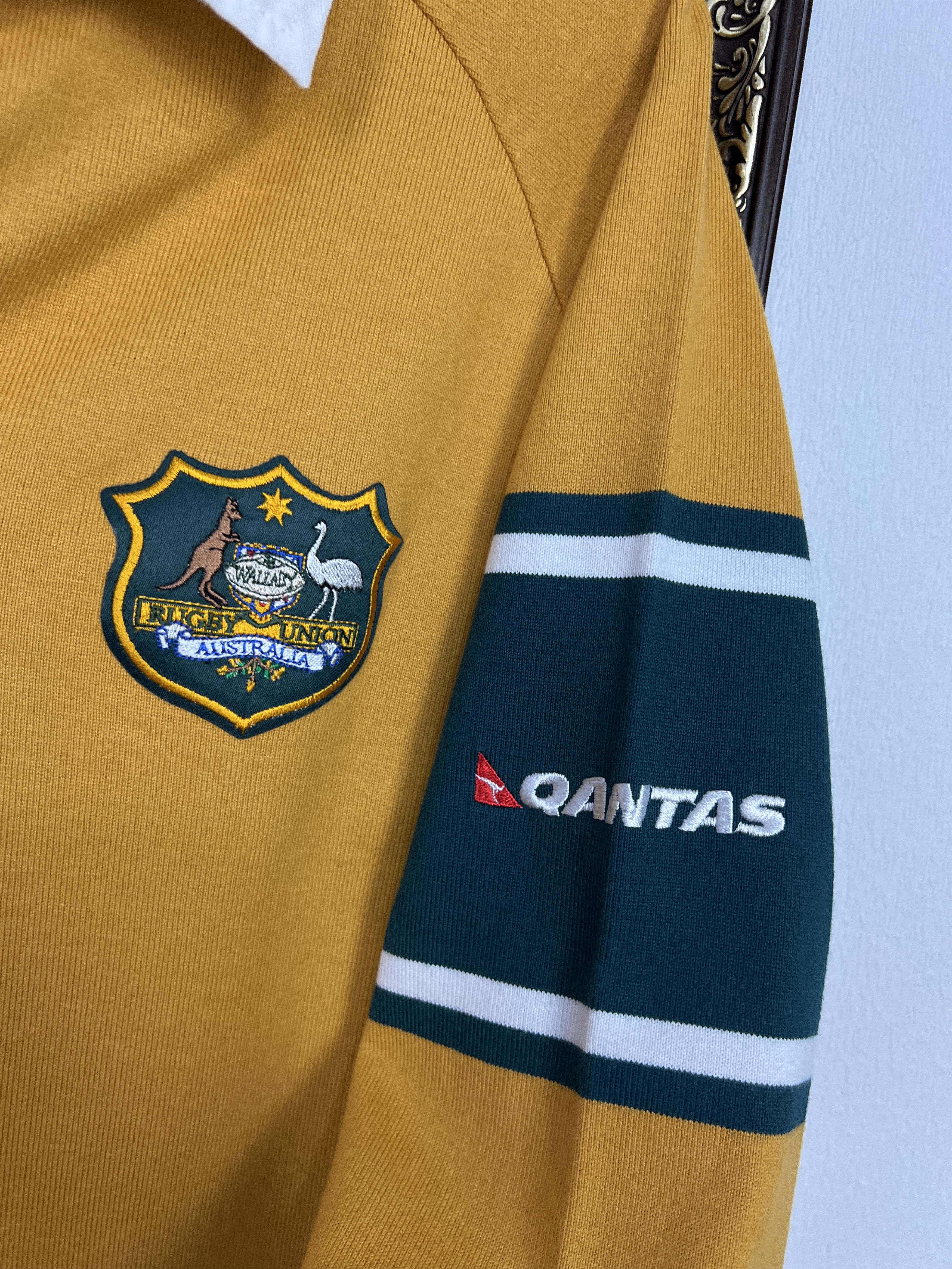 Vintage Vintage 90's Australia Rugby Union Kids 14 Jersey Shirt Size US XS / EU 42 / 0 - 3 Thumbnail