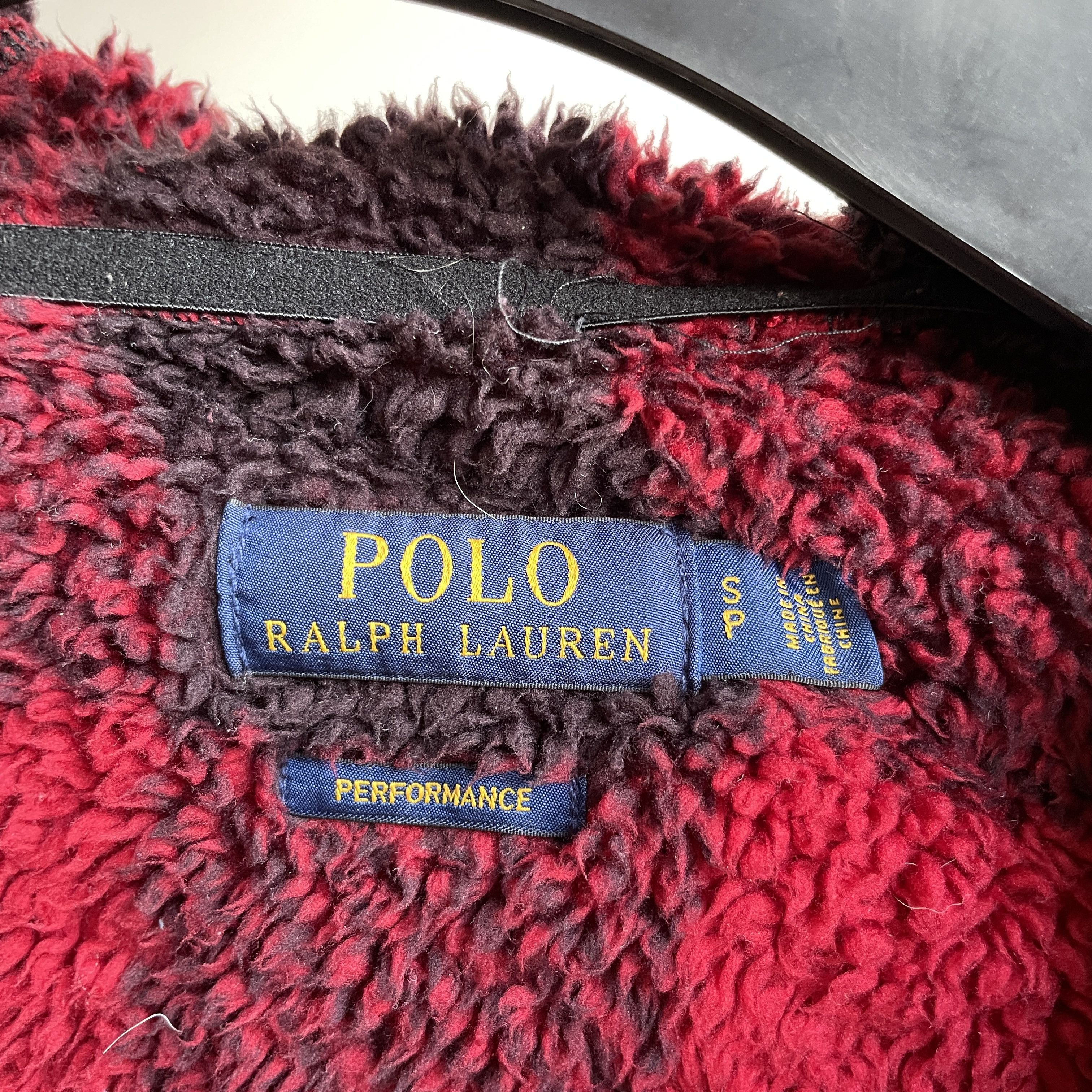 Polo Ralph Lauren Polo Ralph Lauren Performance Sherpa Fleece Zip Hoodie Size US S / EU 44-46 / 1 - 6 Thumbnail