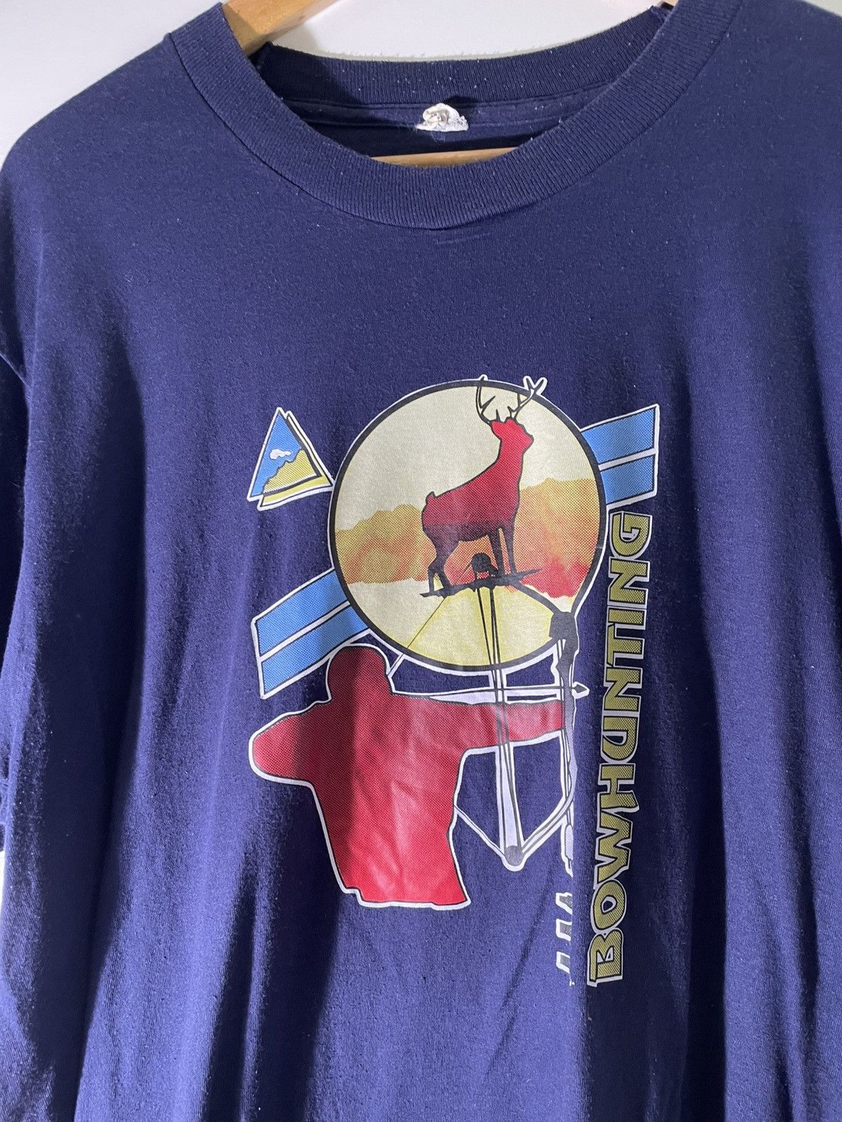 Vintage 80’s 90’s VTG Vintage Bow Hunting Sportswear Graphic Shirt Size US XL / EU 56 / 4 - 4 Thumbnail