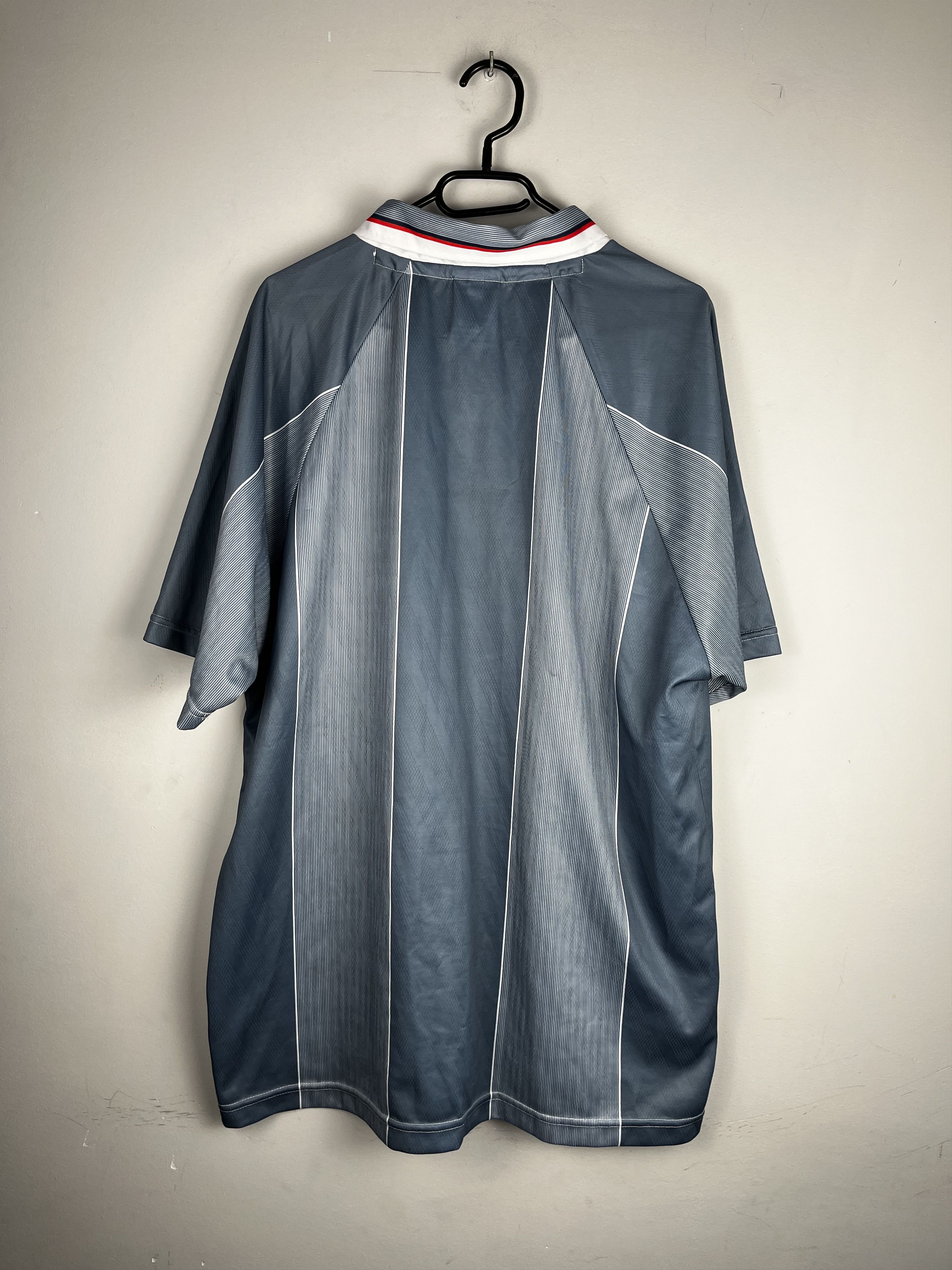 Vintage Score Draw England 1996 Away Jersey Size US XL / EU 56 / 4 - 4 Thumbnail