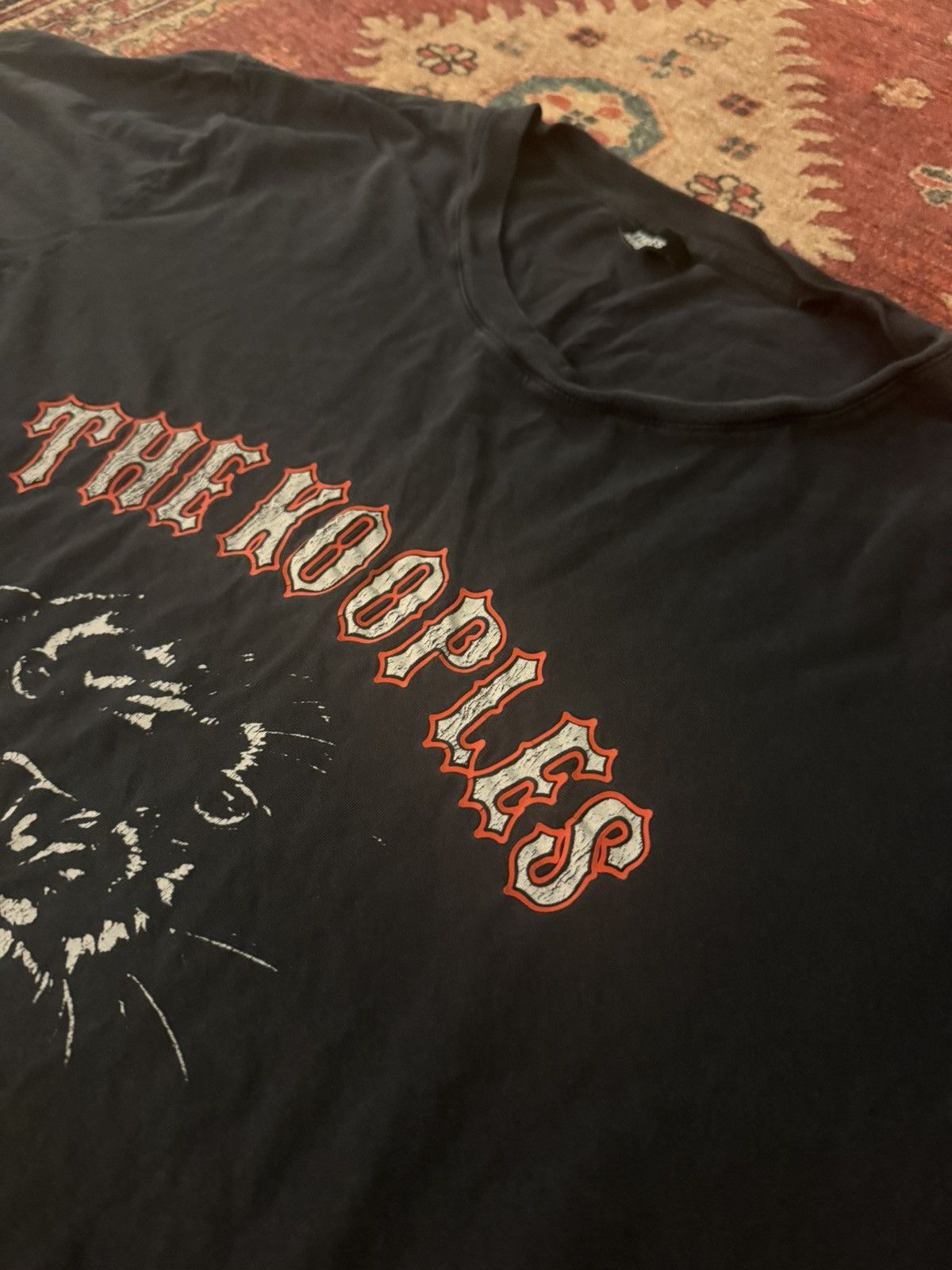 The Kooples The Kooples Black Graphic Panther T-Shirt Size XL Size US XL / EU 56 / 4 - 2 Thumbnail