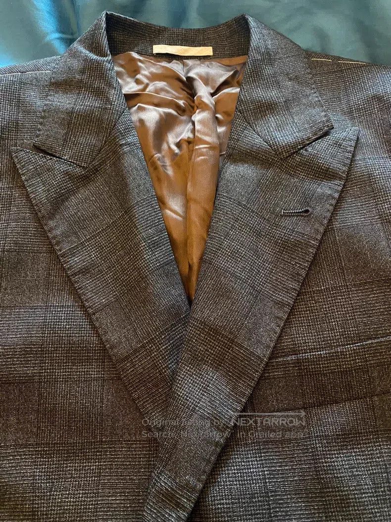 Brunello Cucinelli Brunello Cucinelli 99% wool and 1% elastic fiber blended s Size 50L - 4 Thumbnail