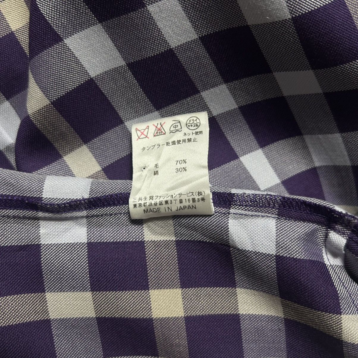DAKS Daks London Nova Check Button Up Shirt Size M / US 6-8 / IT 42-44 - 11 Thumbnail
