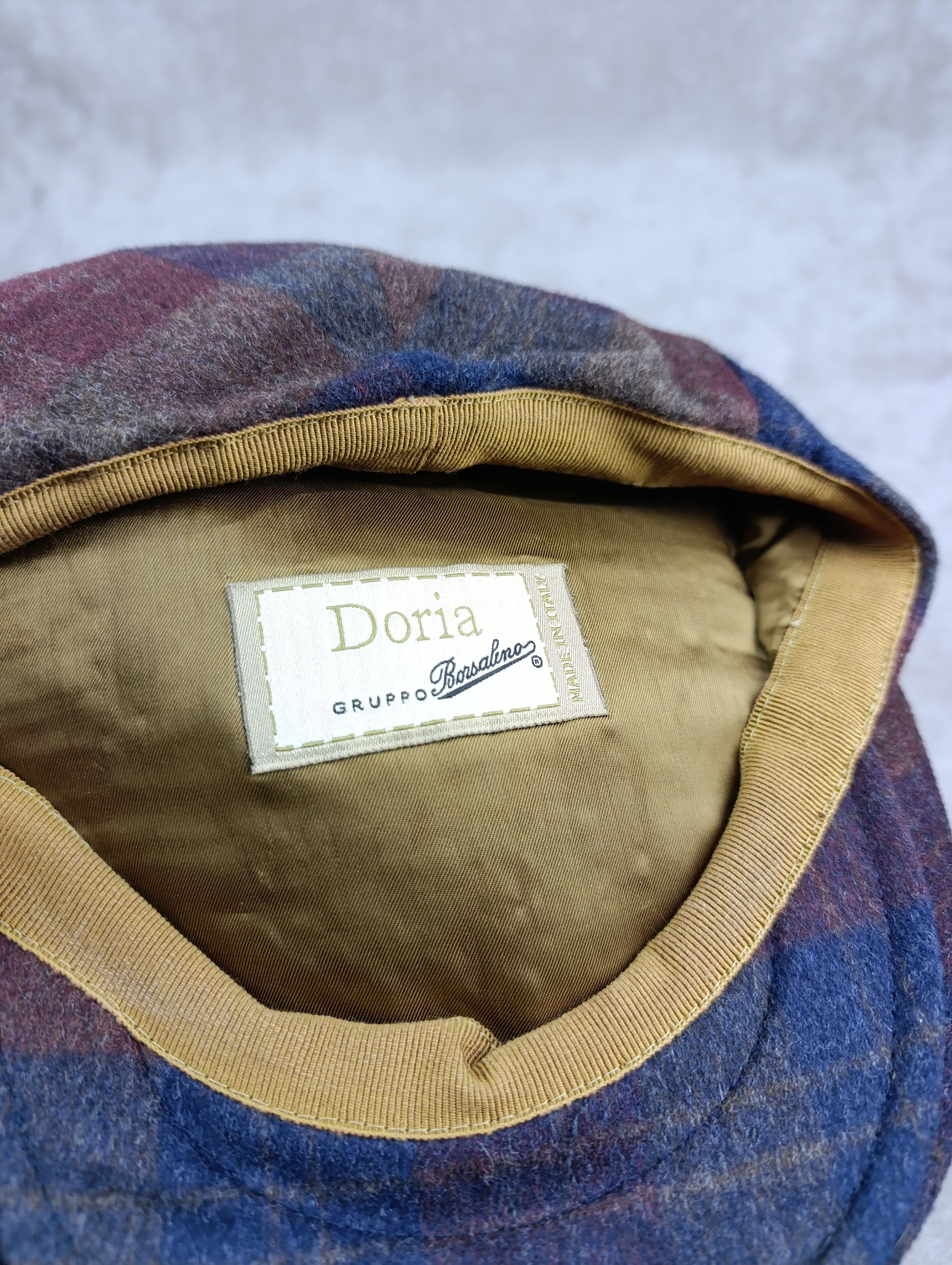 Vintage Vintage Doria Barbisio Wool Alpaca Flat Cap Newsboy Hat Size ONE SIZE - 11 Thumbnail