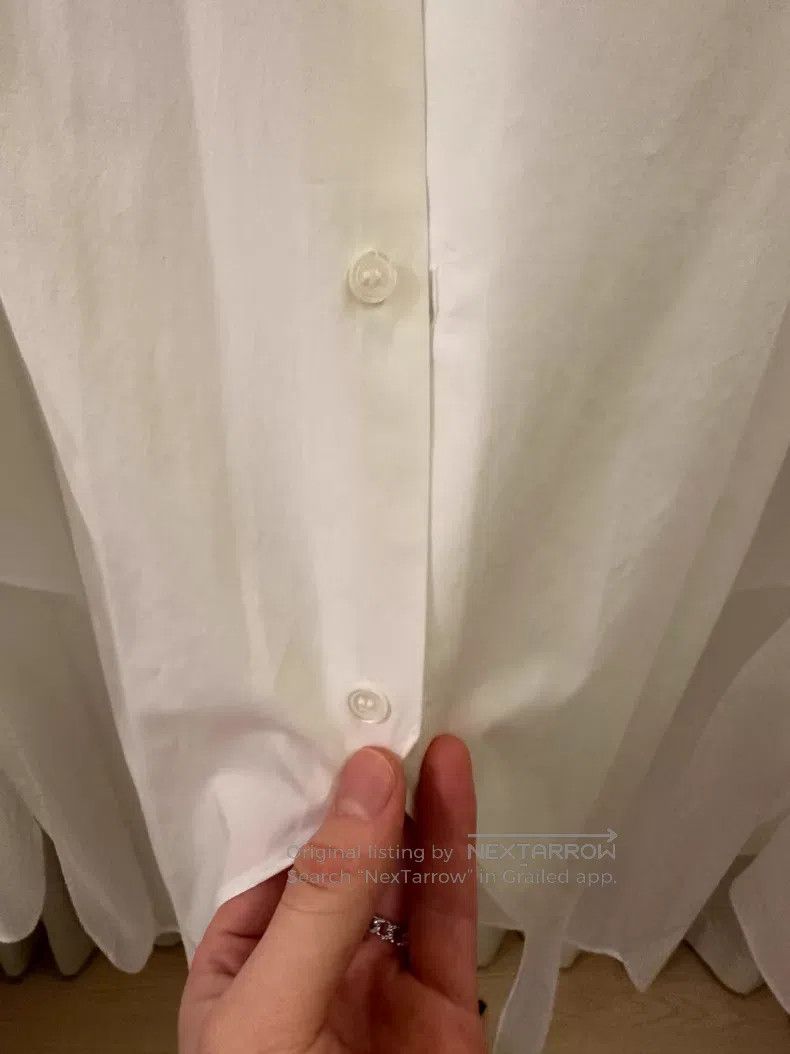 Loewe Loewe White Women's Shirt, 100% Cotton Size S / US 4 / IT 40 - 2 Thumbnail