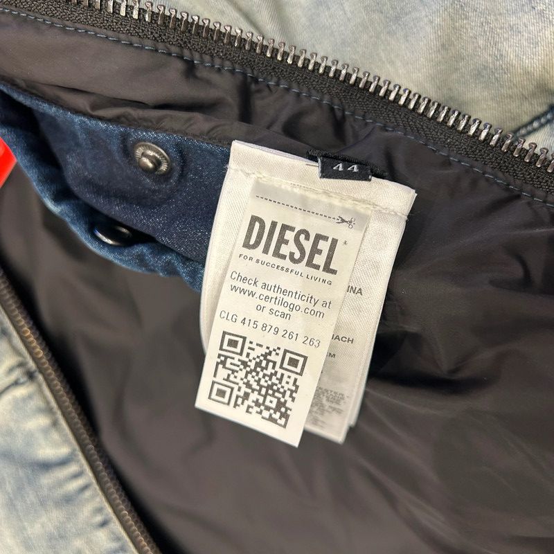 Diesel Doudoune diesel en denim Size US S / EU 44-46 / 1 - 7 Thumbnail