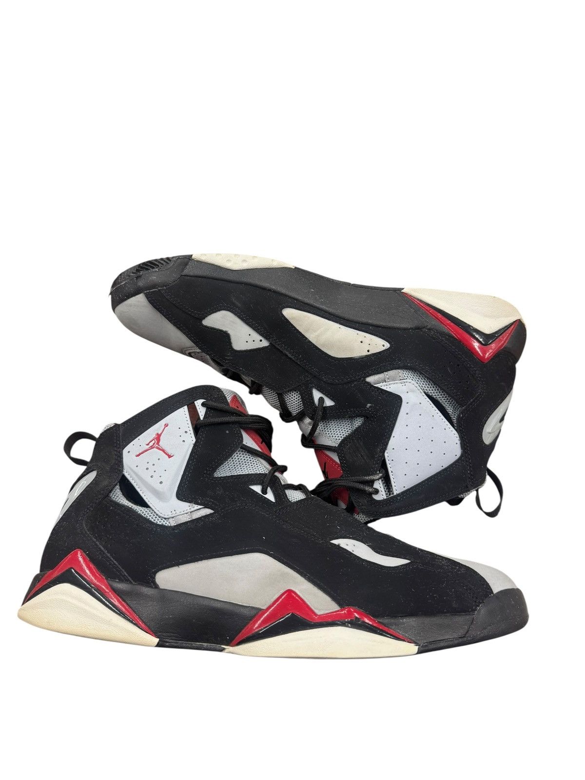 Jordan Brand Nike Air Jordan True Flight Black Grey Red Men’s 13 - RARE Size US 13 / EU 46 - 5 Thumbnail