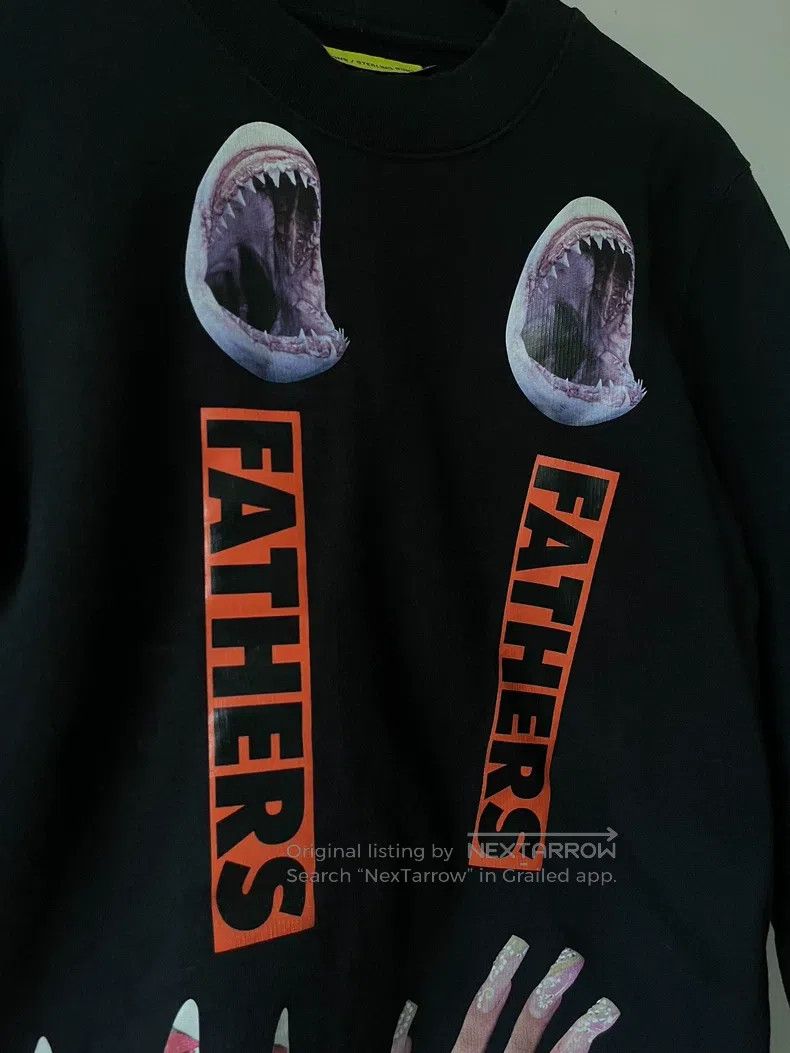 Raf Simons Raf Simons 2014 Nail Shark Dad Sweatshirt Size US M / EU 48-50 / 2 - 4 Thumbnail