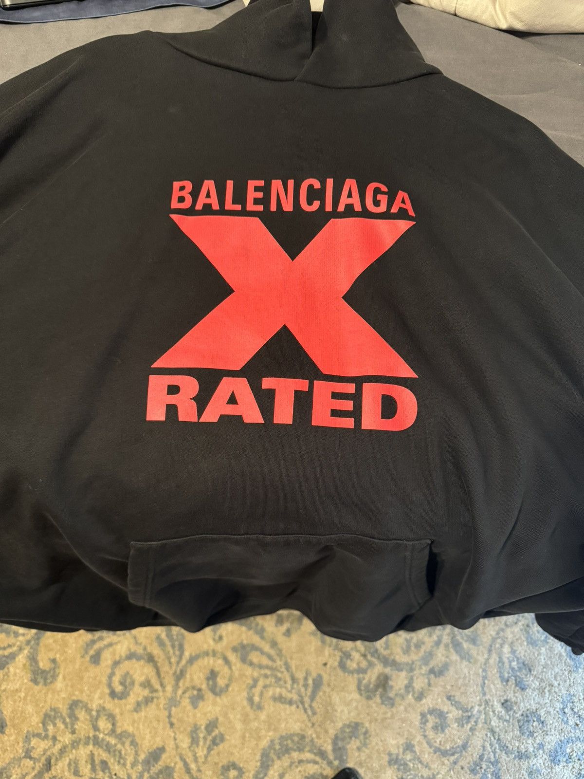 Balenciaga Balenciaga X rated hoodie | Grailed