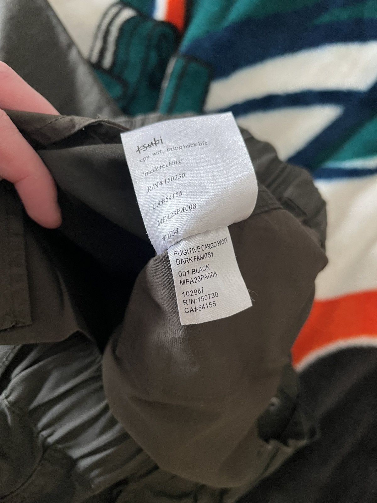 Ksubi Ksubi FUGITIVE CARGO PANT DARK FANATSY Size US 32 / EU 48 - 11 Thumbnail