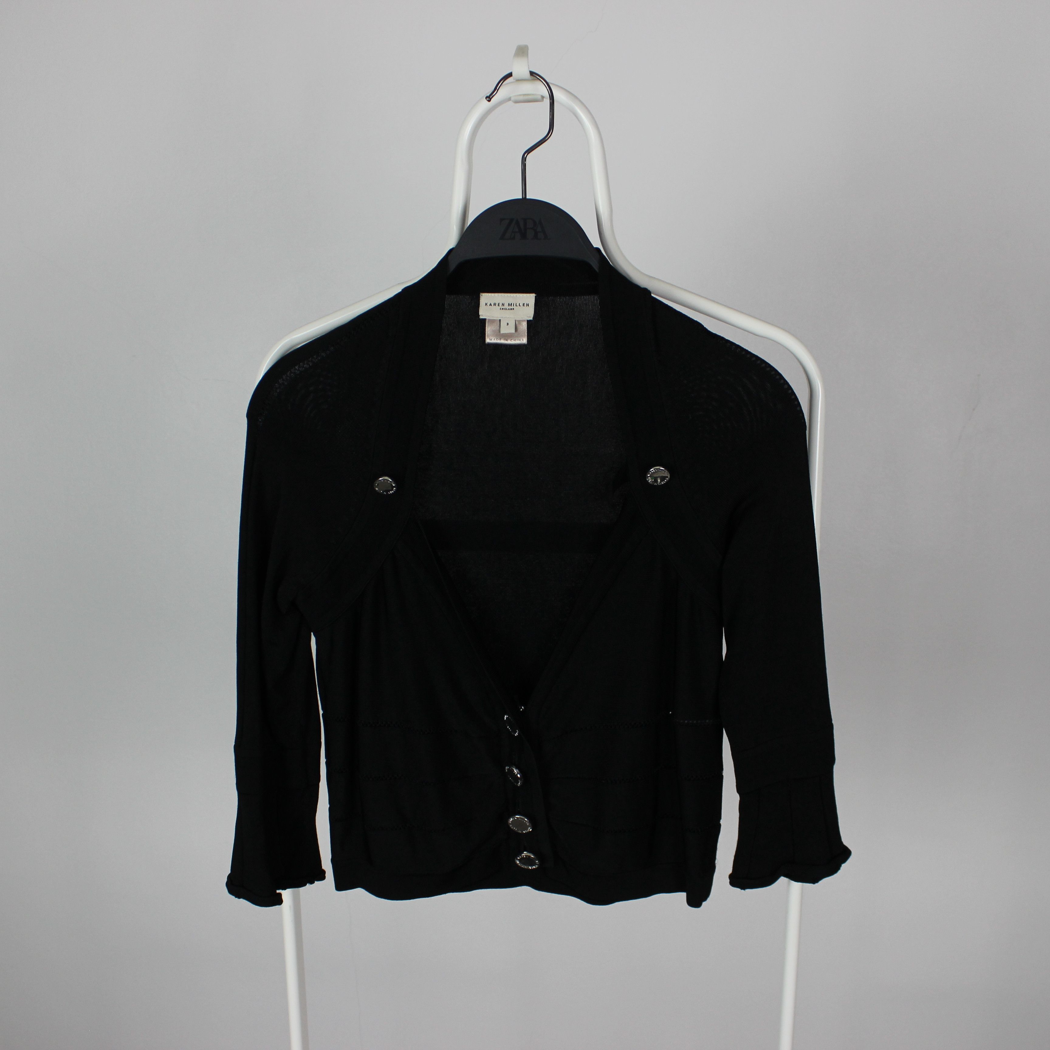 Karen Millen karen millen blazer jacket women 3 M black Size M / US 6-8 / IT 42-44 - 2 Thumbnail