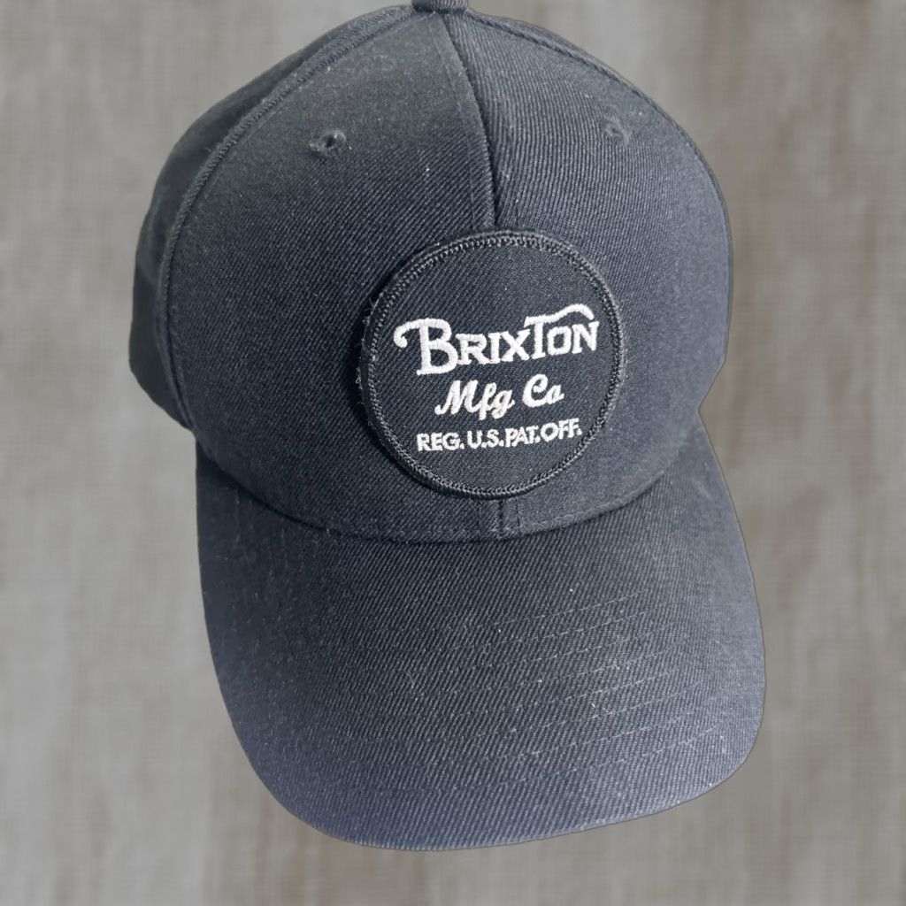 Brixton Brixton Supply Hat Cap Black White Snapback Embroidered One Size Adjustable Mens Size ONE SIZE - 1 Thumbnail