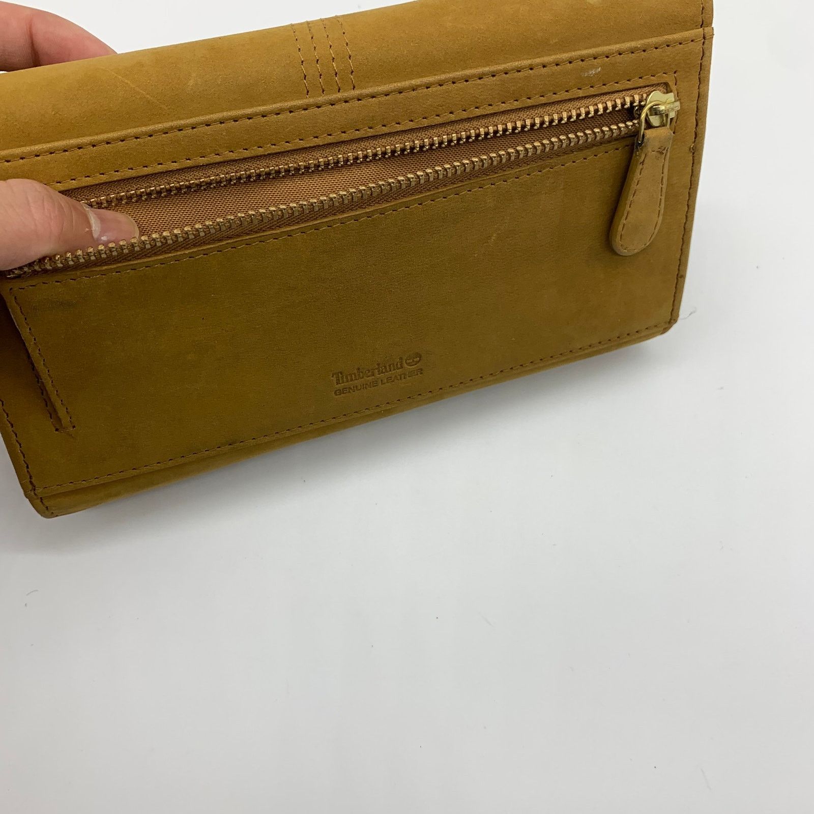 Timberland Timberland Leather Long Wallet Women Yellow Snap Enclosure Size ONE SIZE - 13 Thumbnail