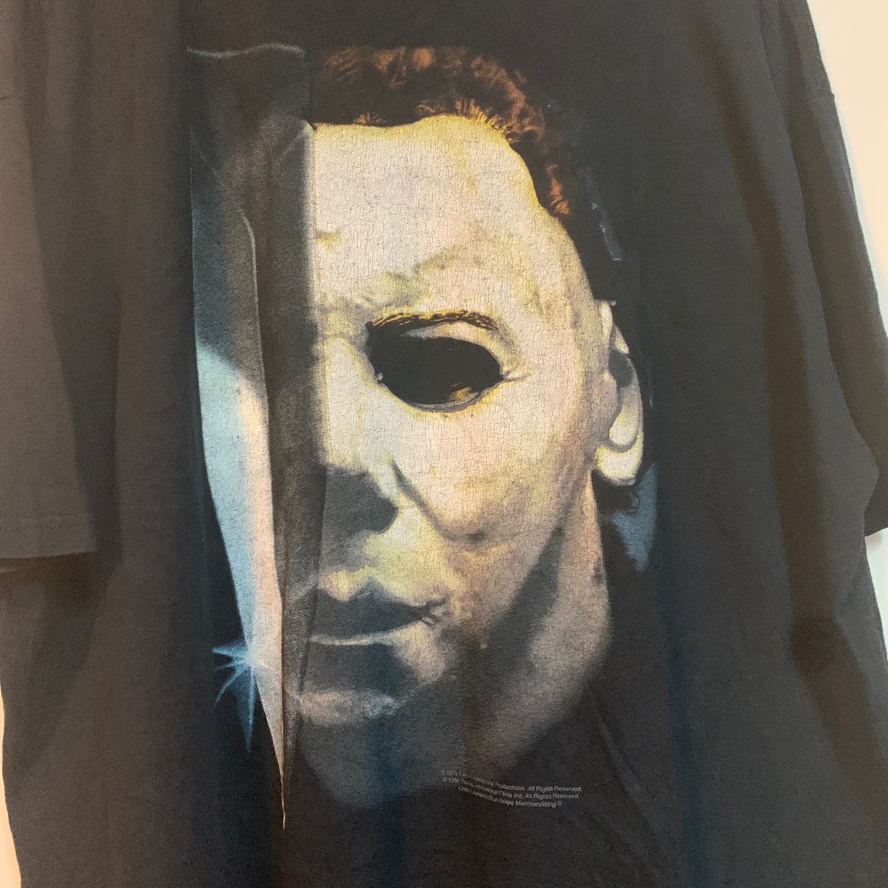 Vintage Vintage 1998 Halloween Michael Myers Big Face Size US XXL / EU 58 / 5 - 2 Thumbnail