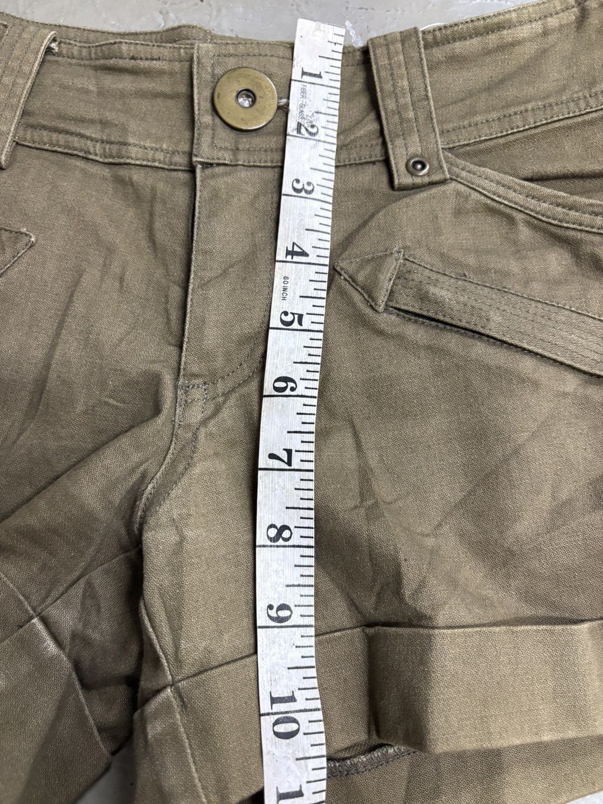 If Six Was Nine RNA H Naoto Military GOA Japanese brand Denim shorts Size 29" - 8 Thumbnail