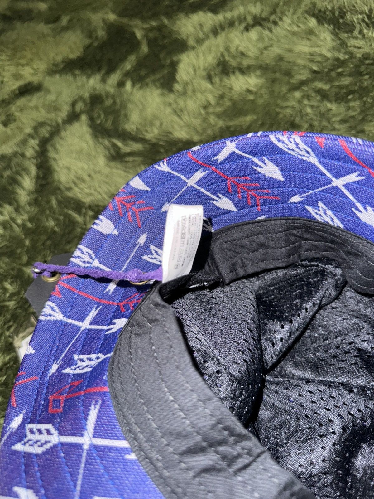 Needles [M] Needles arrow pattern poly jacquard bermuda bucket hat Size ONE SIZE - 7 Thumbnail