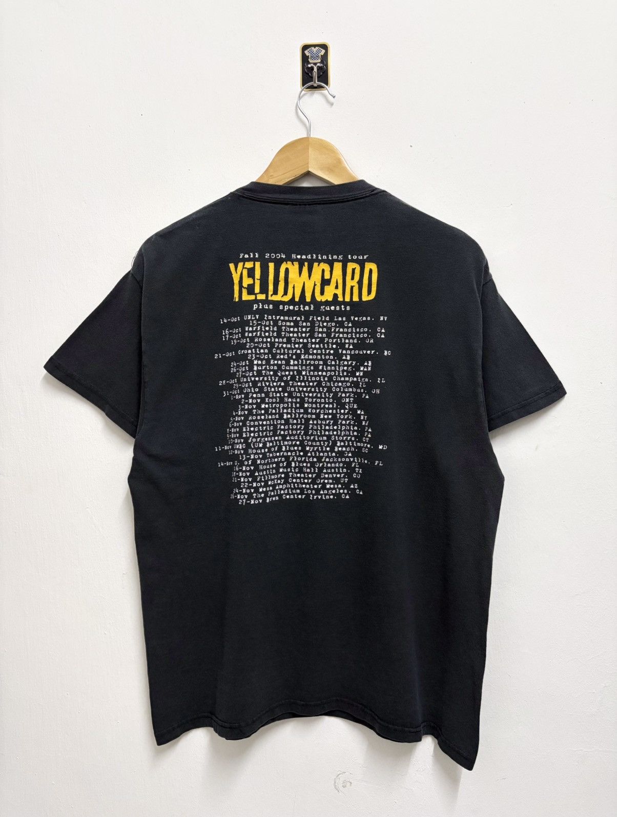 Band Tees 2000's YellowCard Rock Band " Ticket Concert " T-Shirt Size US M / EU 48-50 / 2 - 2 Thumbnail