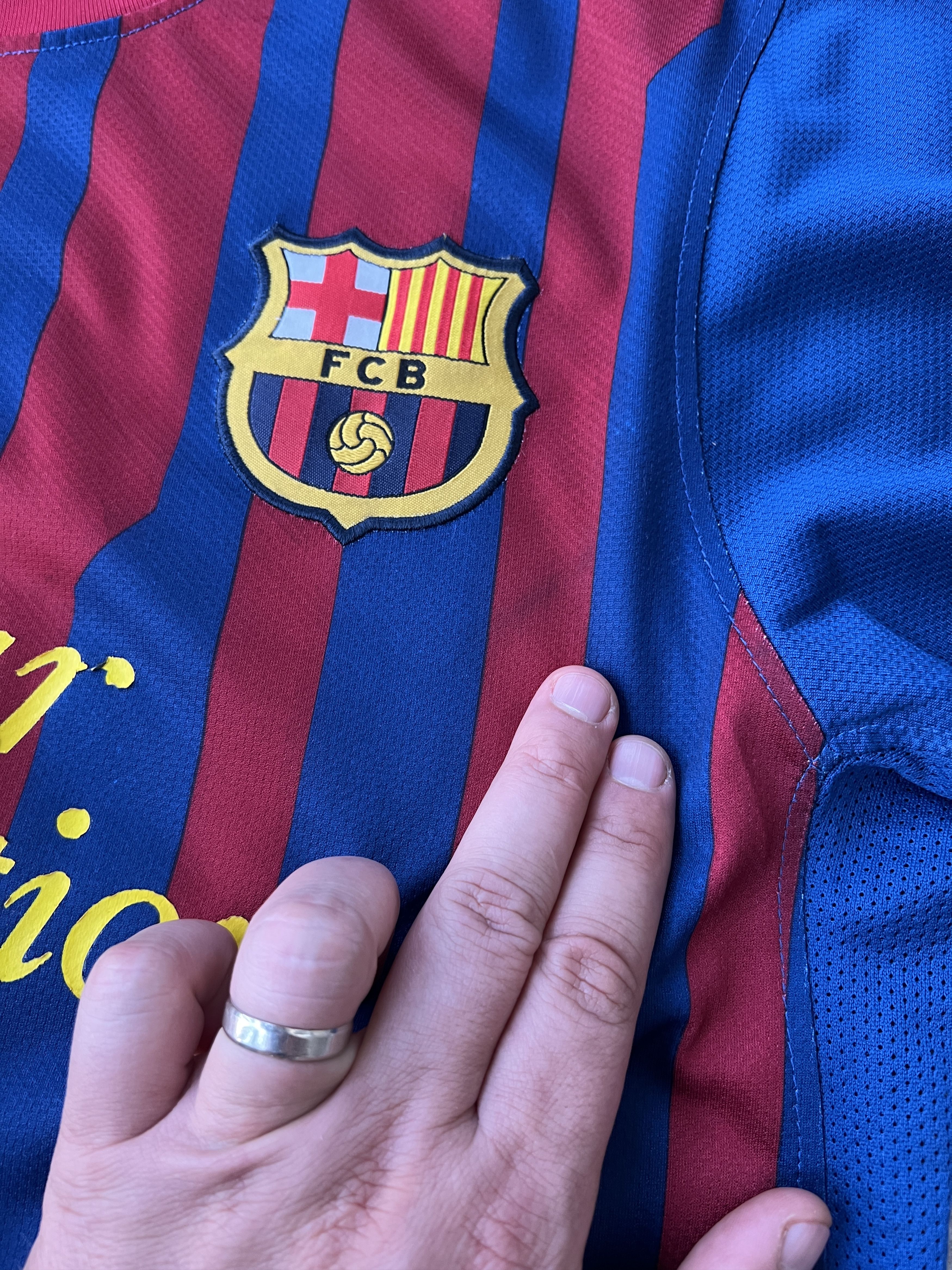 Nike Nike FC Barcelona Messi 10 Jersey Size US M / EU 48-50 / 2 - 6 Thumbnail