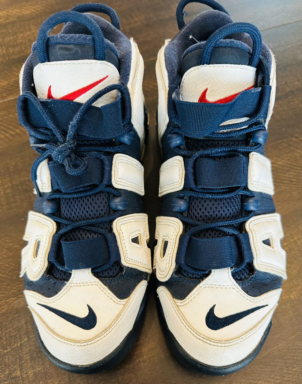 Nike Nike Pippen Air More Uptempo Olympic Mens Size 8.5 Shoes Size US 8.5 / EU 41-42 - 3 Thumbnail