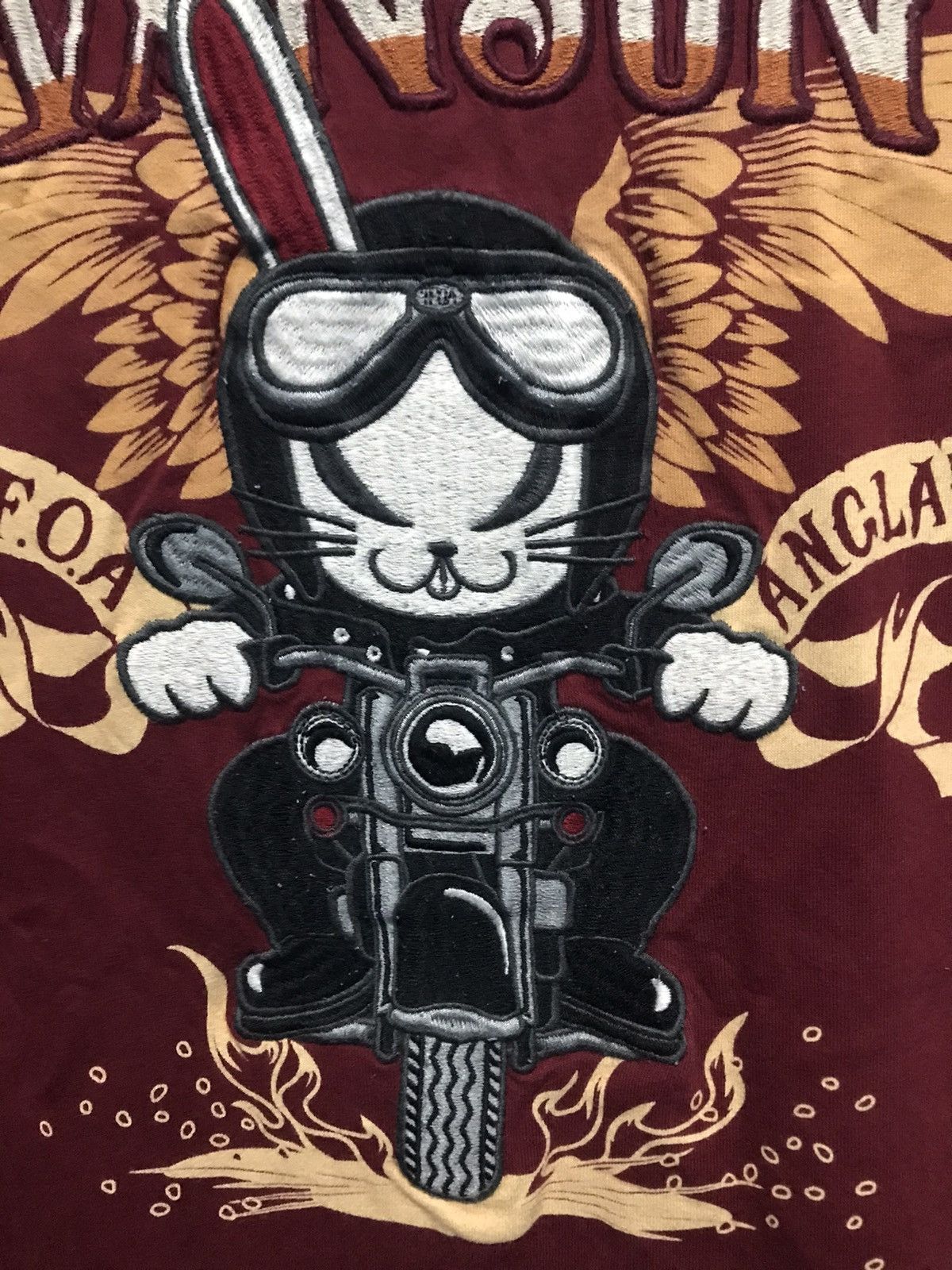 Vanson Leathers Vanson Leathers x TFOA Embroidered T Shirt Size US L / EU 52-54 / 3 - 12 Thumbnail