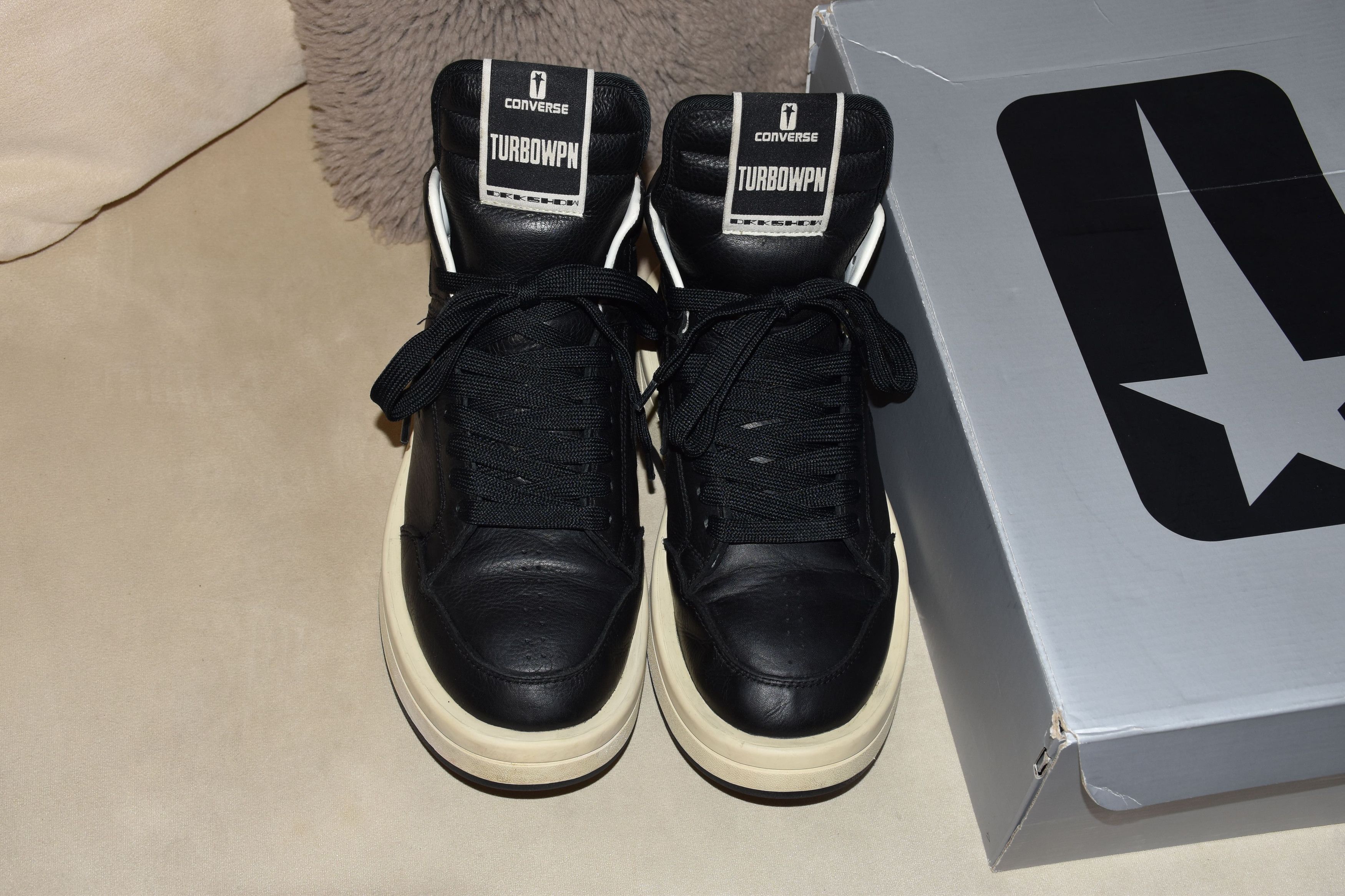 Converse × Rick Owens Drkshdw Converse Turbowpn Rick Owens Drkshdw Size US 9 / EU 42 - 1 Thumbnail