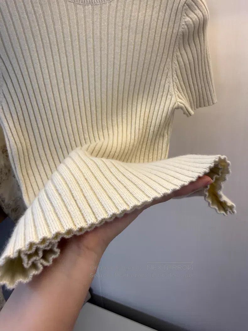 Loro Piana Loro Piana 100% Baby Cashmere Knit Top Size XS / US 0-2 / IT 36-38 - 5 Thumbnail