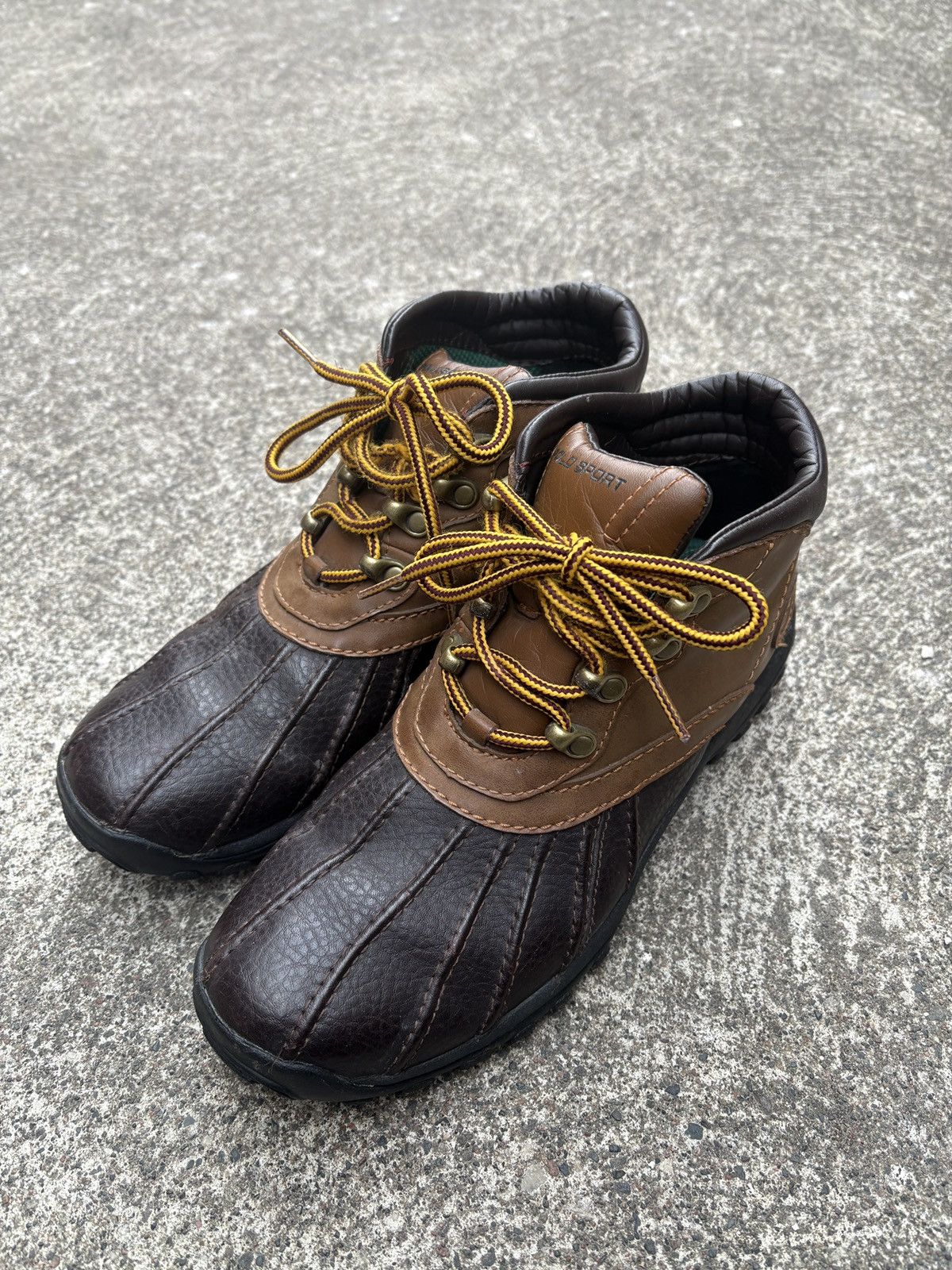 Vintage Vintage Streetwear Polo Ralph Lauren Sport Hiking Boots Size US 9 / IT 39 - 2 Thumbnail