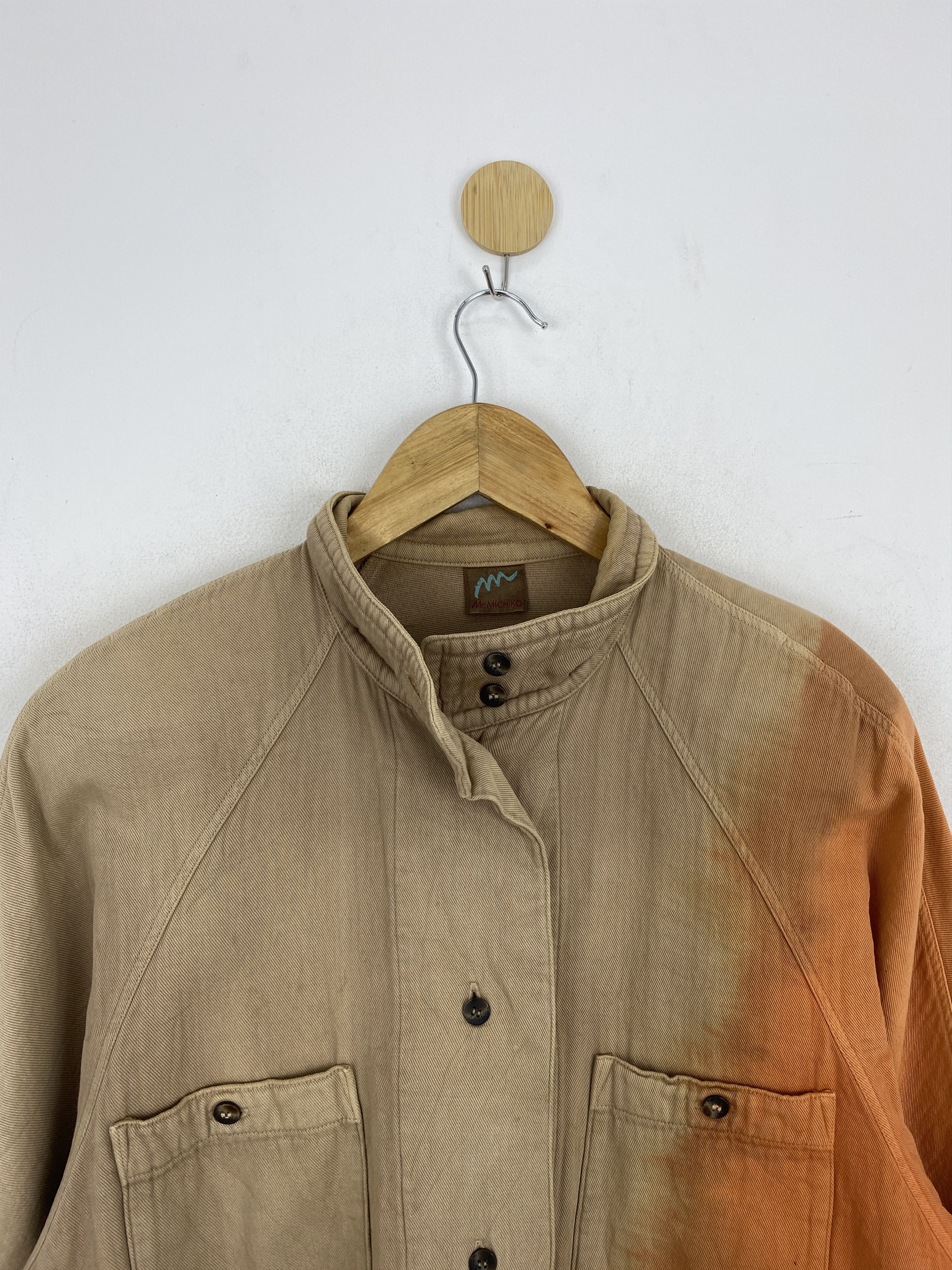 Michiko Koshino Vintage Mr.Michiko Sun Faded Button Up Jacket J1880 Size US XL / EU 56 / 4 - 2 Thumbnail