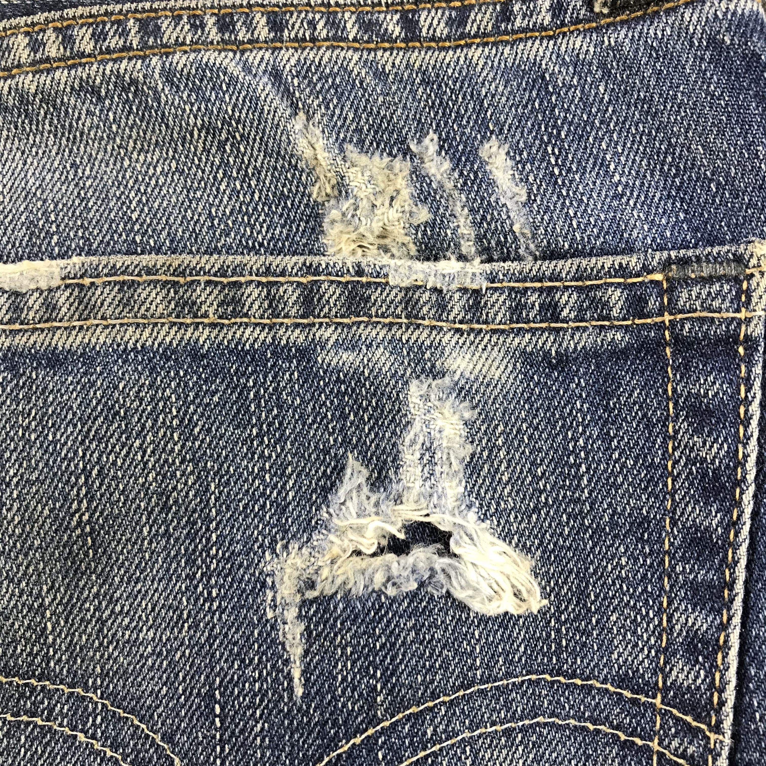 Vintage Levis 507 Jeans Distessed Denim KJ3381