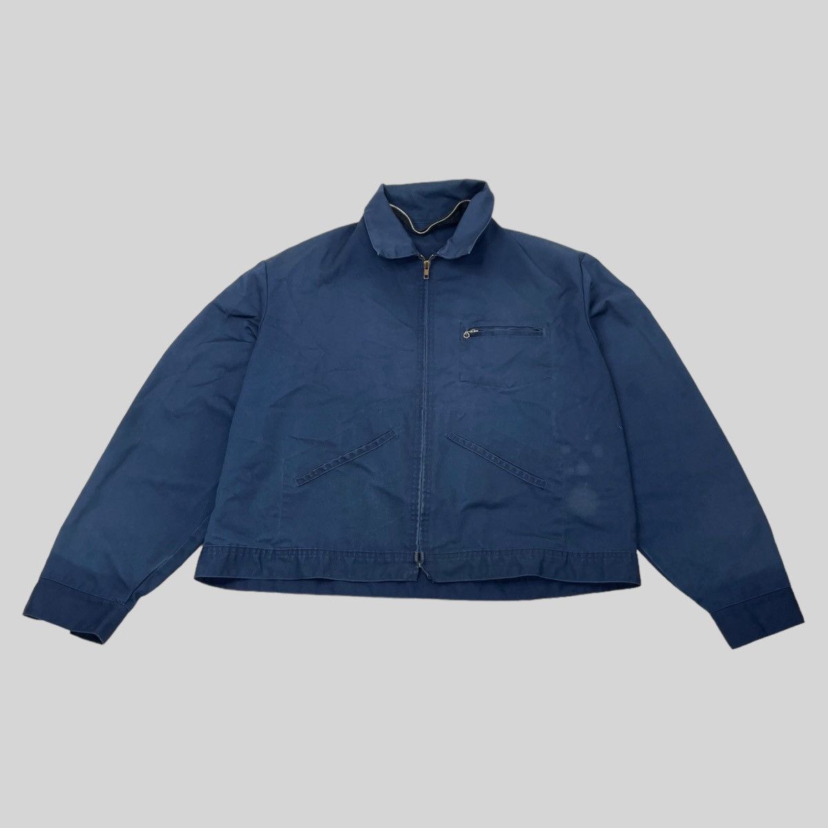Vintage Vintage Oshkosh zip up mechanic jacket Size US L / EU 52-54 / 3 - 1 Thumbnail