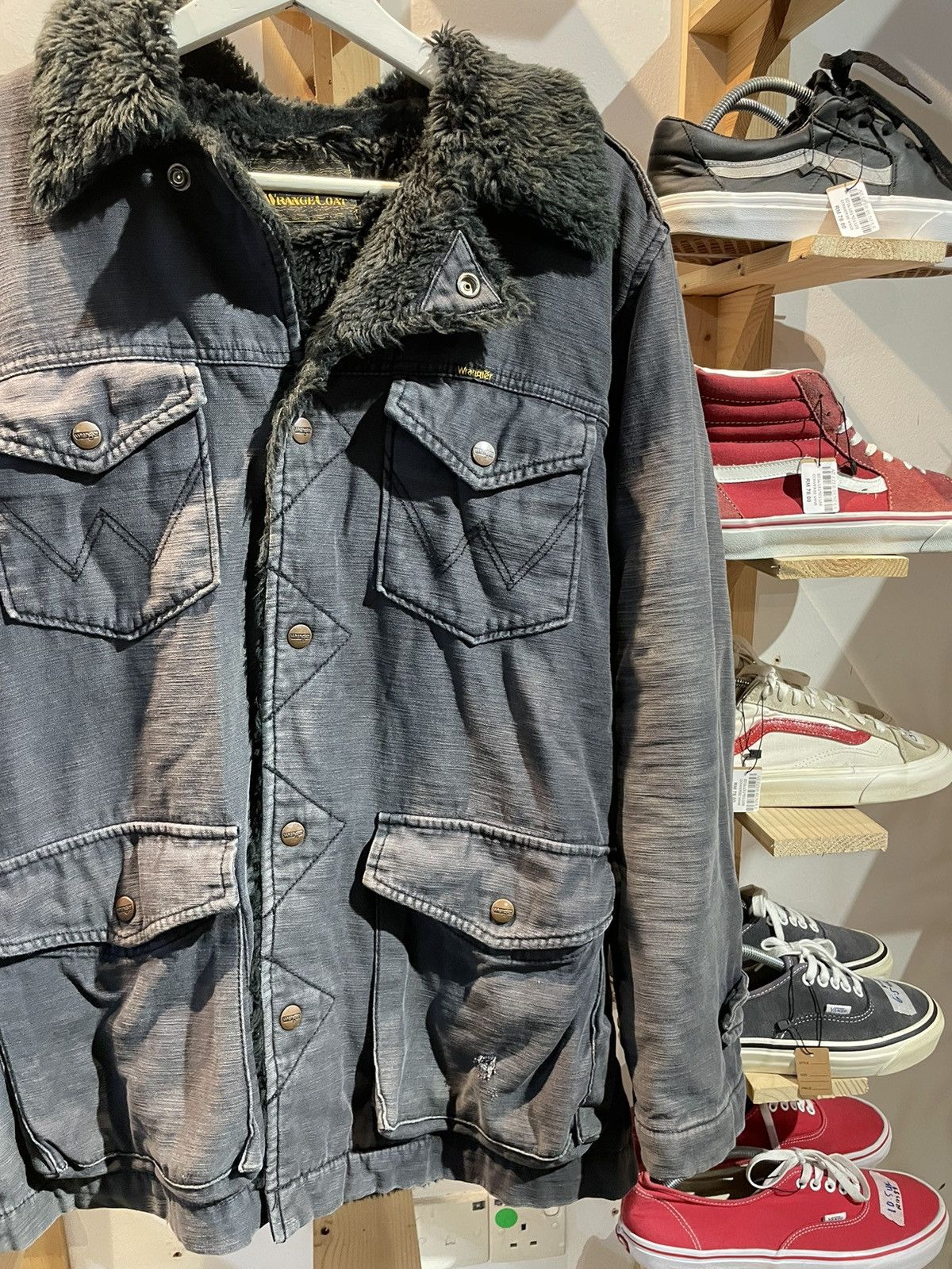 Vintage × Wrangler 🦍Vintage Wrangler Jacket 🦍 Size US L / EU 52-54 / 3 - 8 Thumbnail