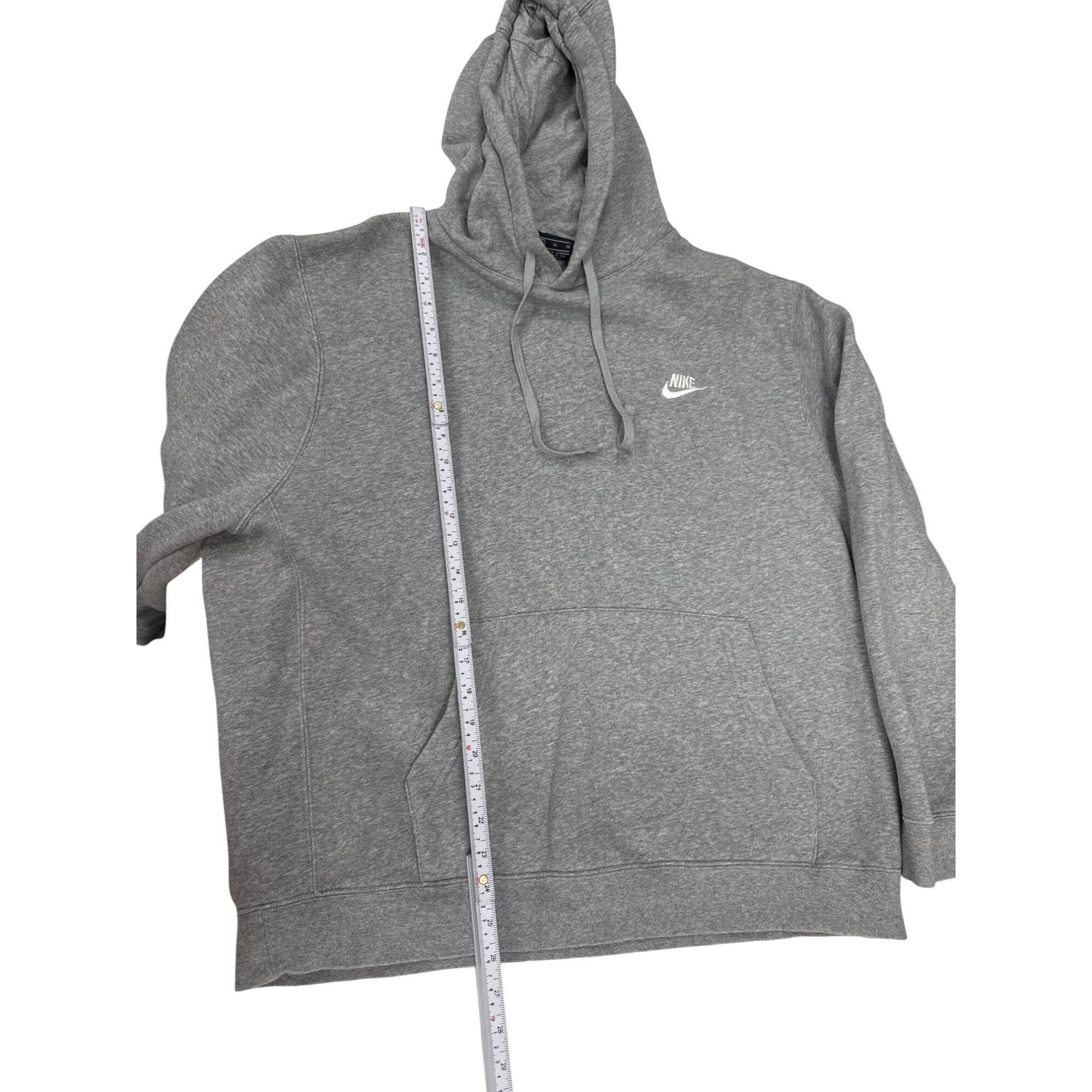 Nike Nike Mens Gray Hoodie Sweatshirt XL Cotton/polyester SKU 743 Size US XL / EU 56 / 4 - 5 Thumbnail