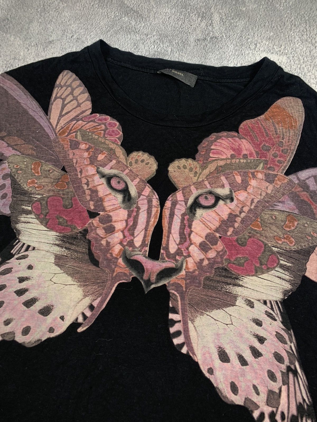 Diesel × Vintage Vintage Diesel tank top butterfly big logo style Size XL / US 12-14 / IT 48-50 - 2 Thumbnail