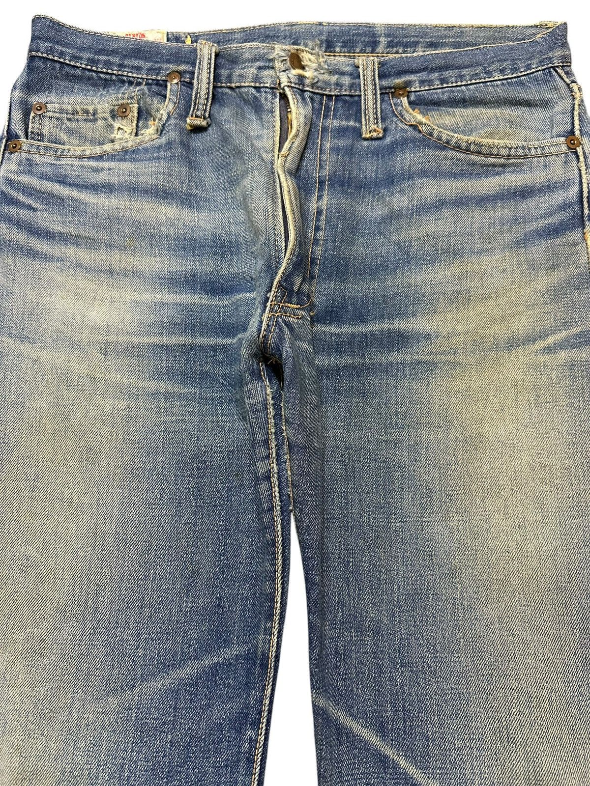 Japanese Brand Vintage Japanese Brand Mud Wash Style Classic Jeans Size US 30 / EU 46 - 3 Thumbnail