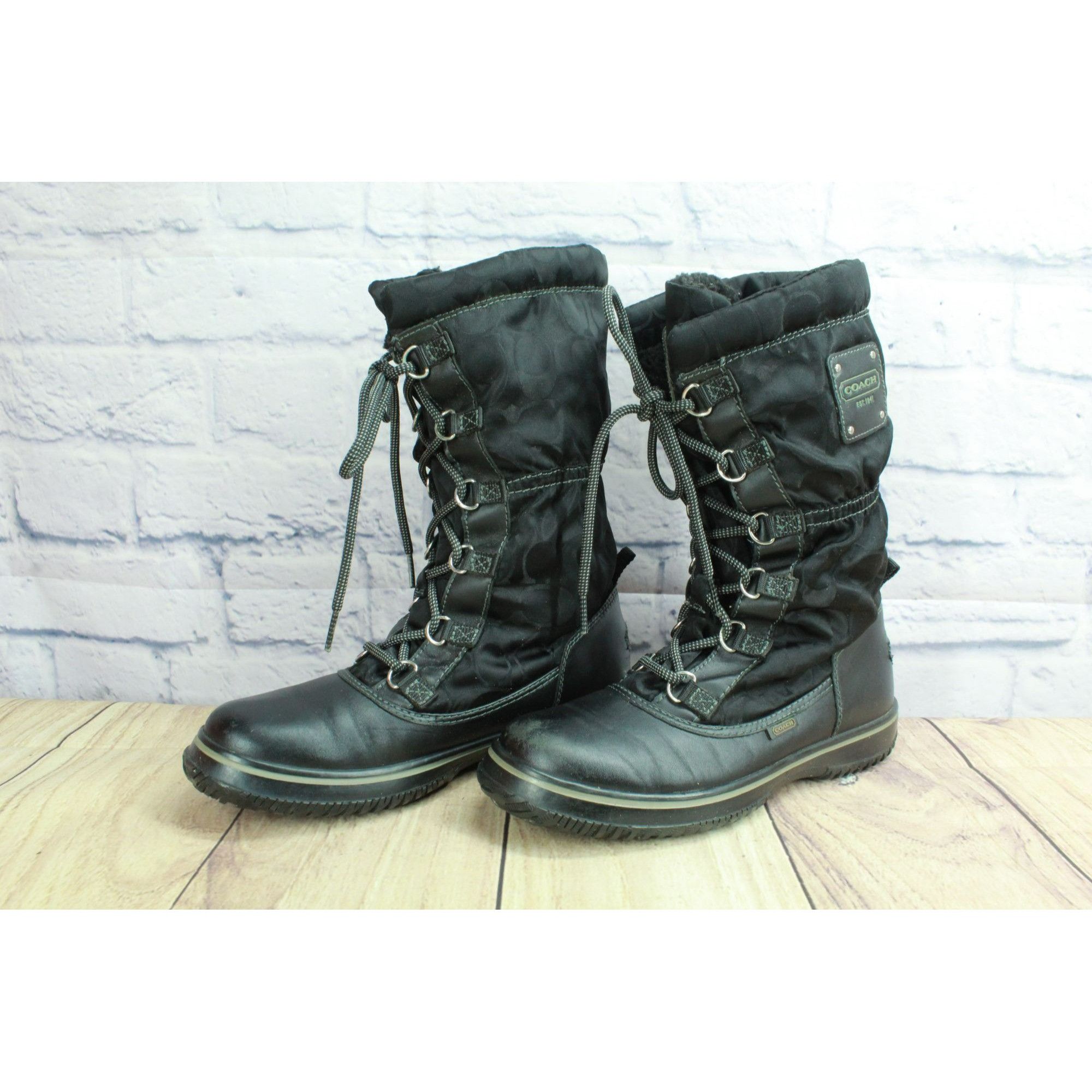 Coach Coach Shaine Waterproof Insulated Winter Boots Size US 7 / IT 37 - 2 Thumbnail