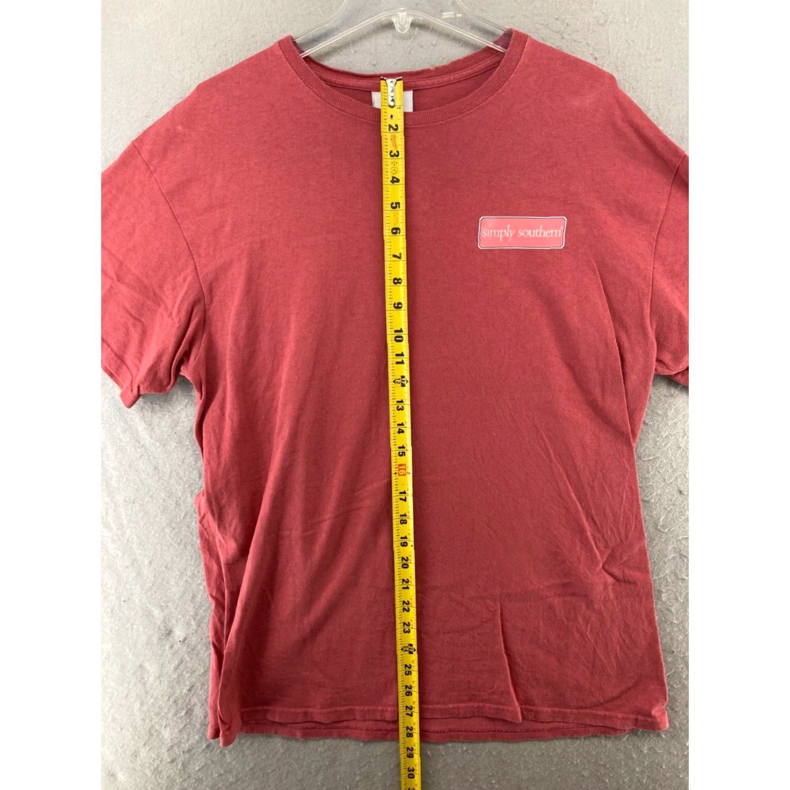 Jeep Simply Southern Women's Graphic T-Shirt Large Red "Not All Who Wander" Jeep Casual Outdoor Preppy Mens Size L / US 10 / IT 46 - 4 Thumbnail