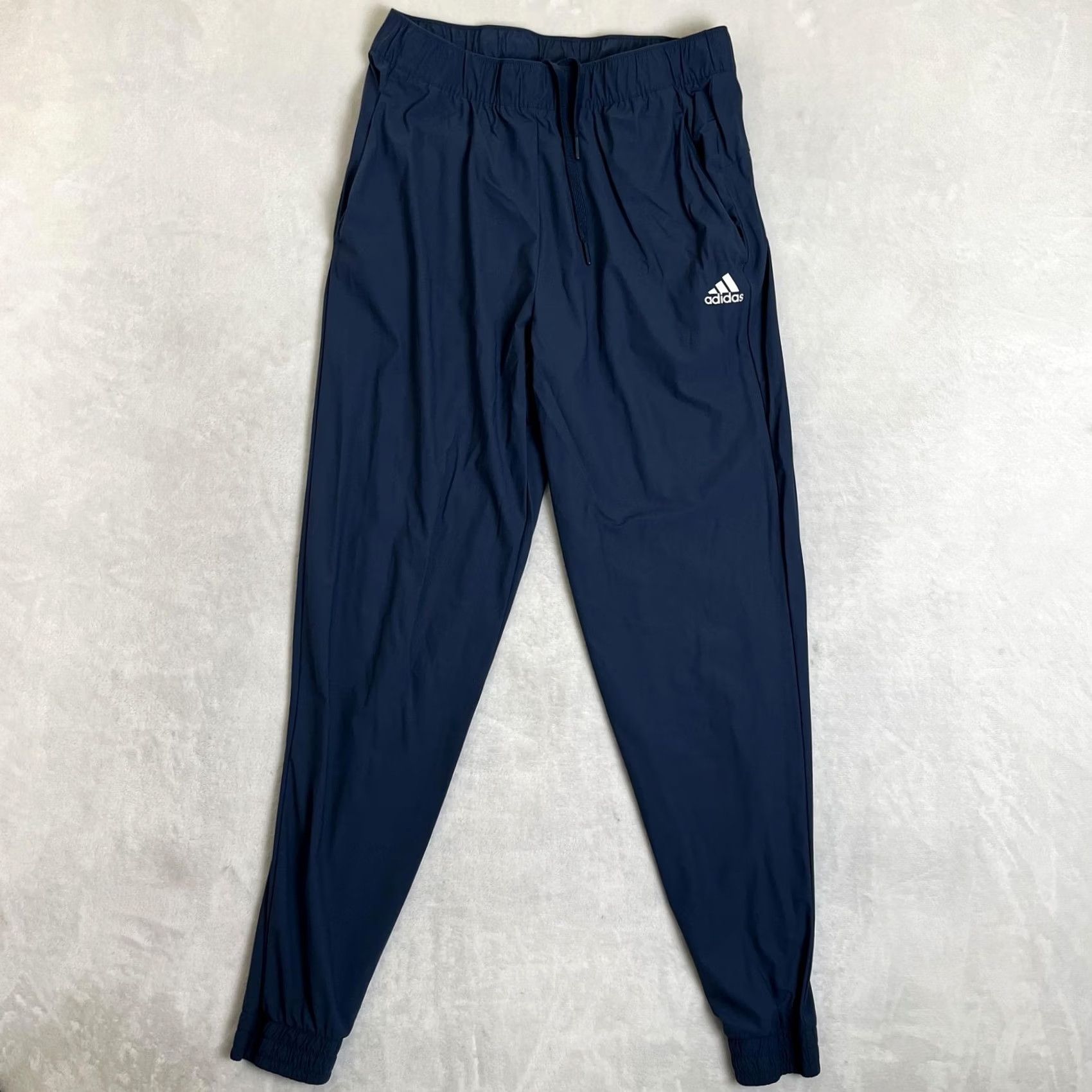 Adidas Adidas Golf Pants Mens Medium Blue Joggers Lightweight Quick Dry Slim Fit Woven Size US 31 - 2 Thumbnail