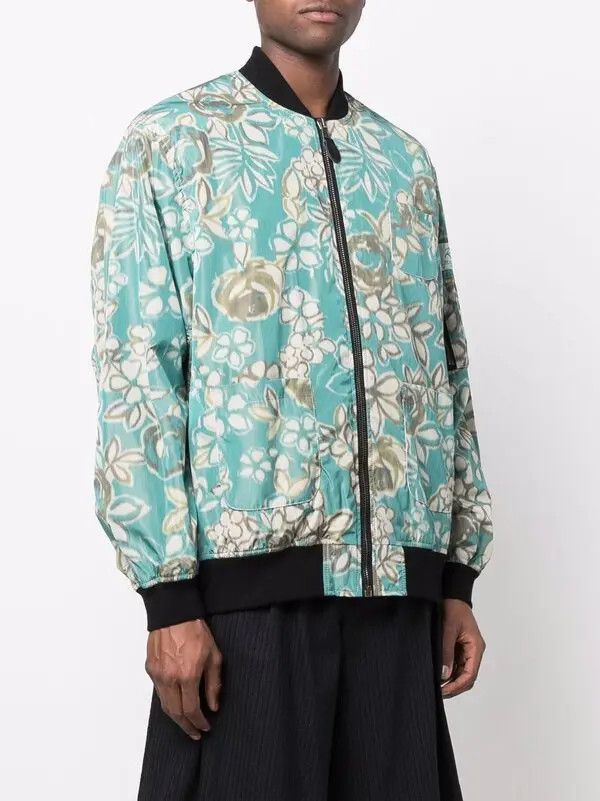 Raf Simons o1y0325 Bomber Jacket in Multicolor Size US XS / EU 42 / 0 - 3 Thumbnail