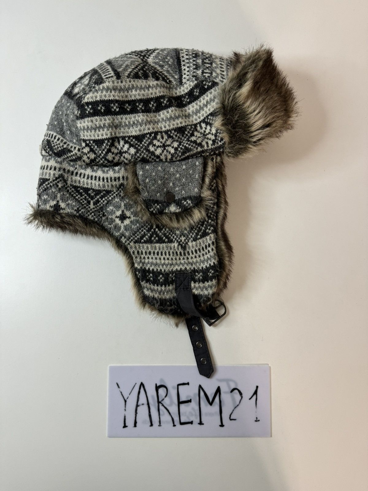 Japanese Brand Ushanka cap hat Size ONE SIZE - 1 Thumbnail