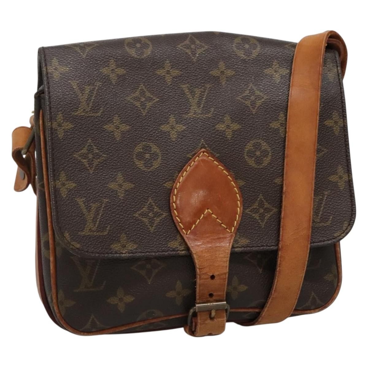 Louis Vuitton LOUIS VUITTON Monogram Cartouchiere MM Shoulder Bag M51253 Size ONE SIZE - 1 Thumbnail