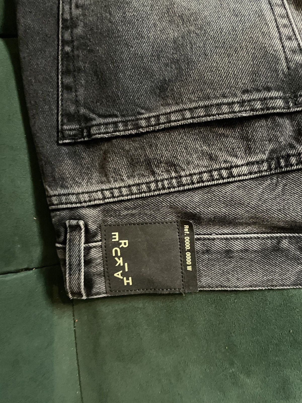 Haikure Haikure Feegus Black Spider denim jeans Size US 36 / EU 52 - 6 Thumbnail